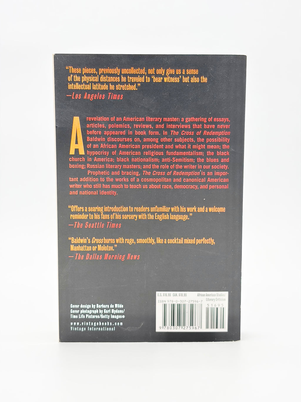 The Cross of Redemption - Uncollected Writings by James Baldwin