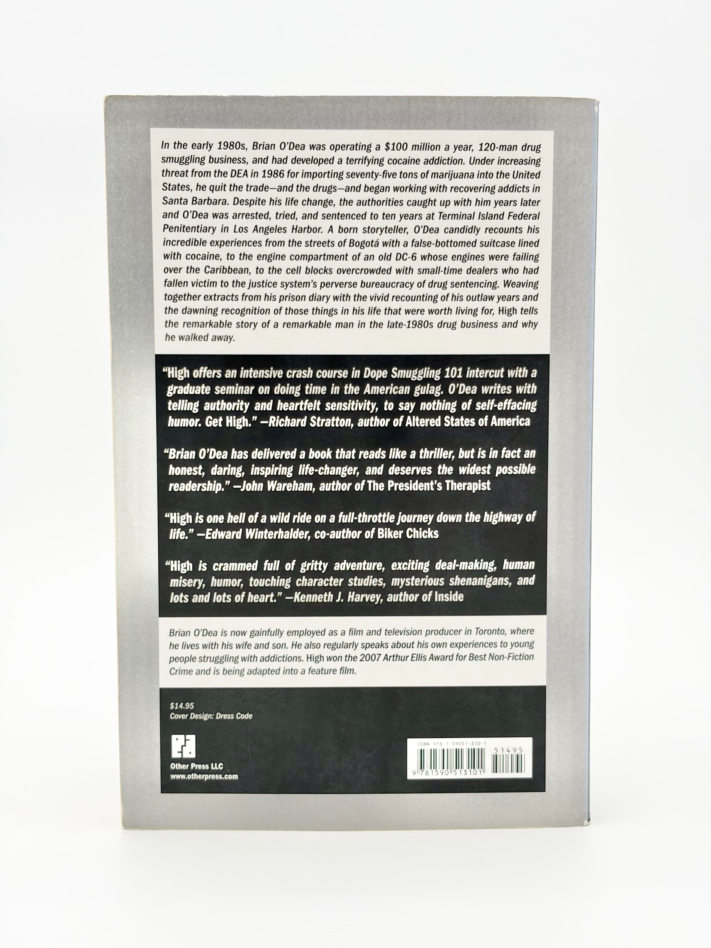 High - Confessions of an International Drug Smuggler by Brian O'Dea