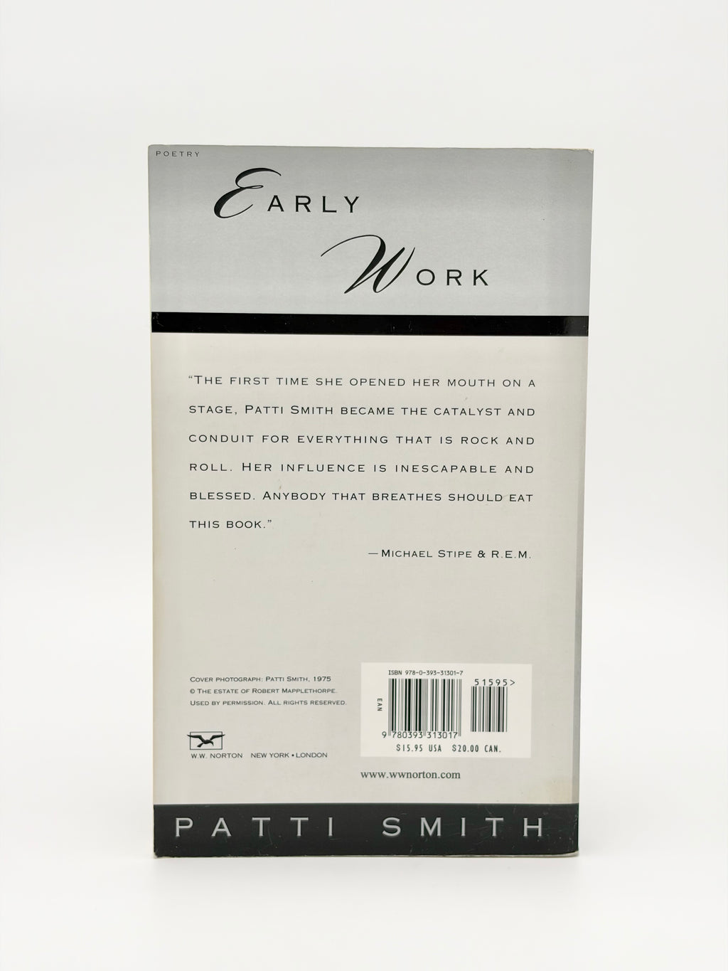 Early Work: 1970-1979 by Patti Smith