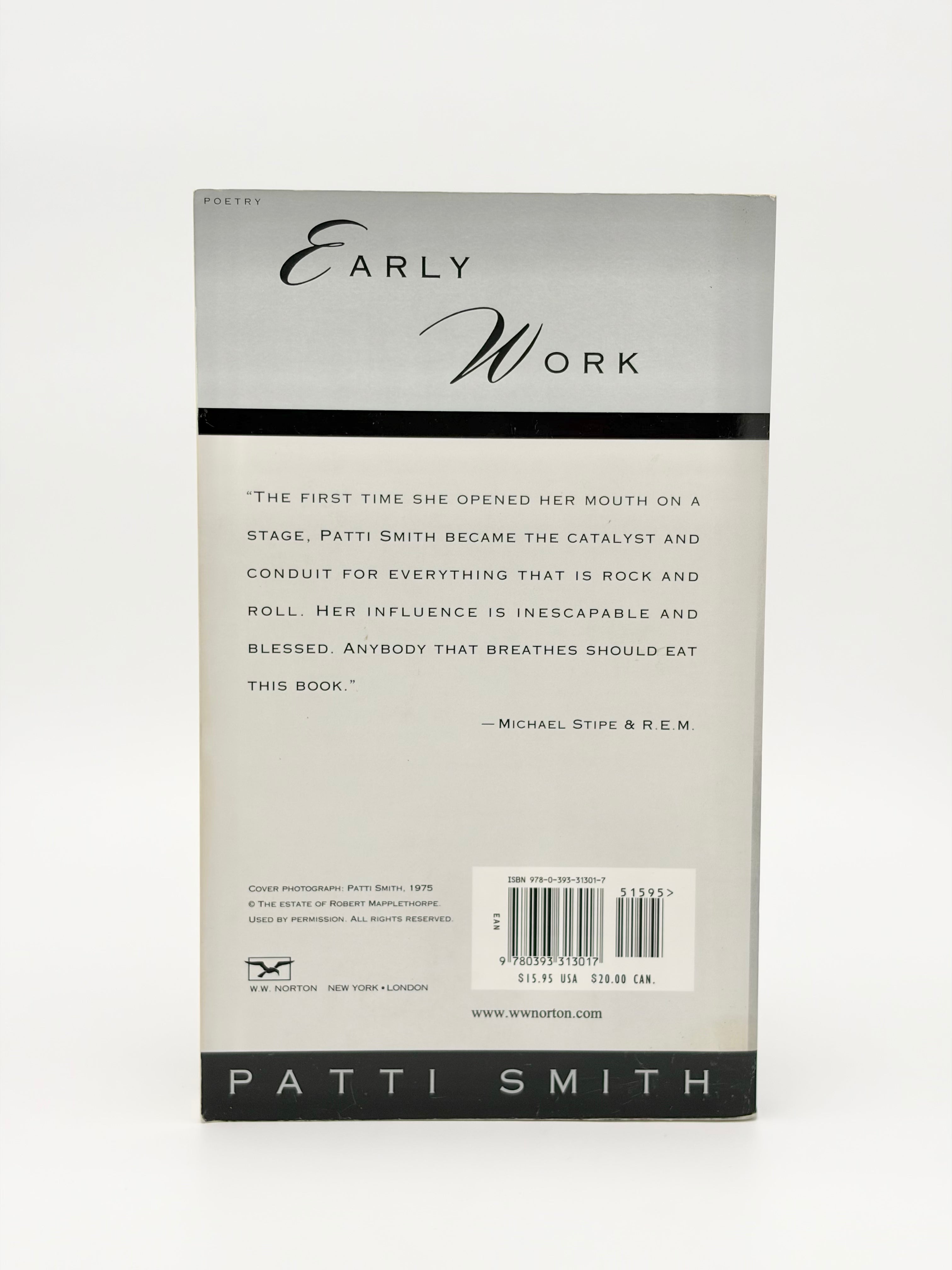 Early Work: 1970-1979 by Patti Smith