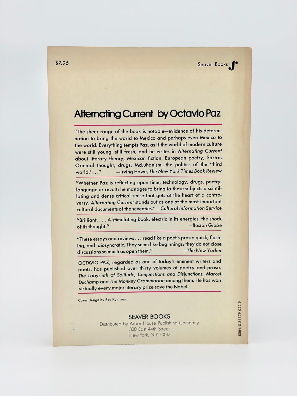 Alternating Current by Octavio Paz