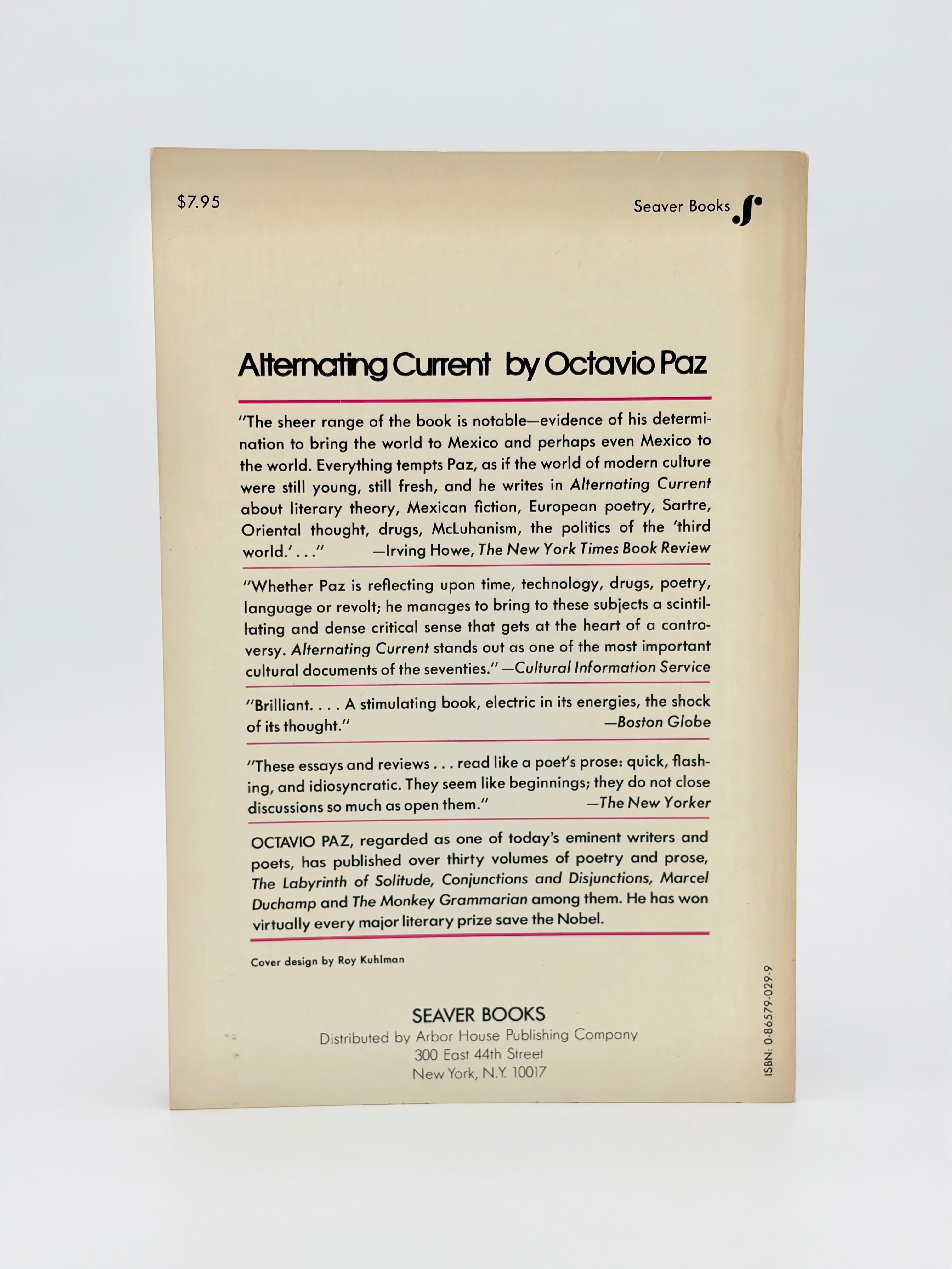 Alternating Current by Octavio Paz