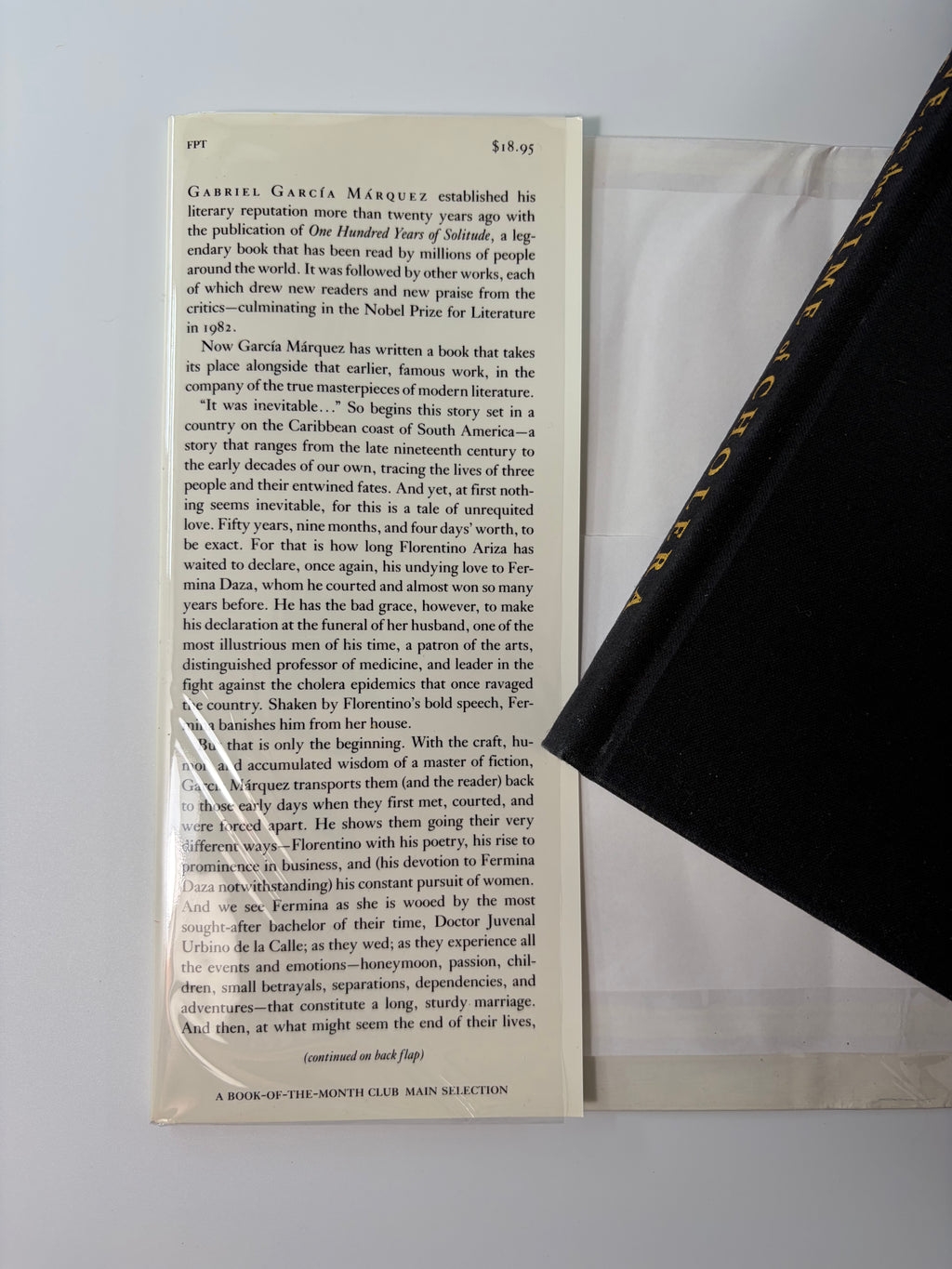 Love in the Time of Cholera by Gabriel García Márquez