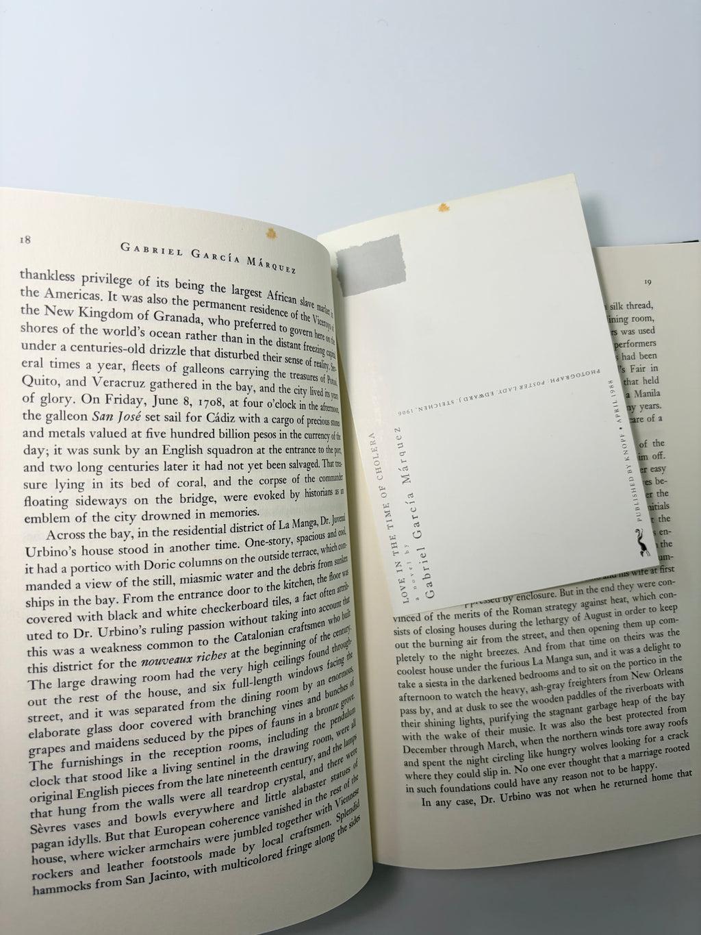 Love in the Time of Cholera by Gabriel García Márquez