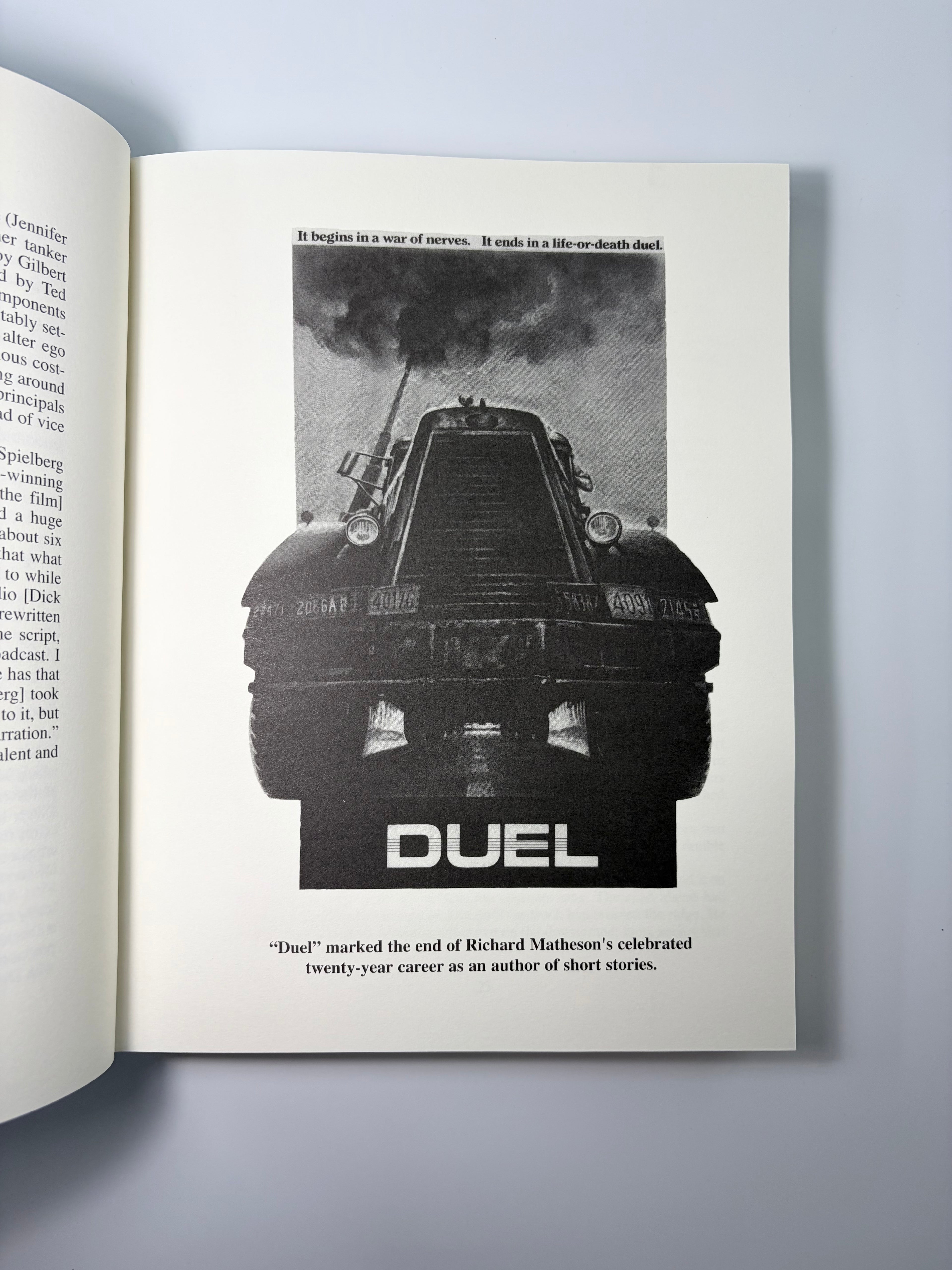 Duel & The Distributor by Richard Matheson, edited by Matthew R. Bradley (Signed by Matheson)