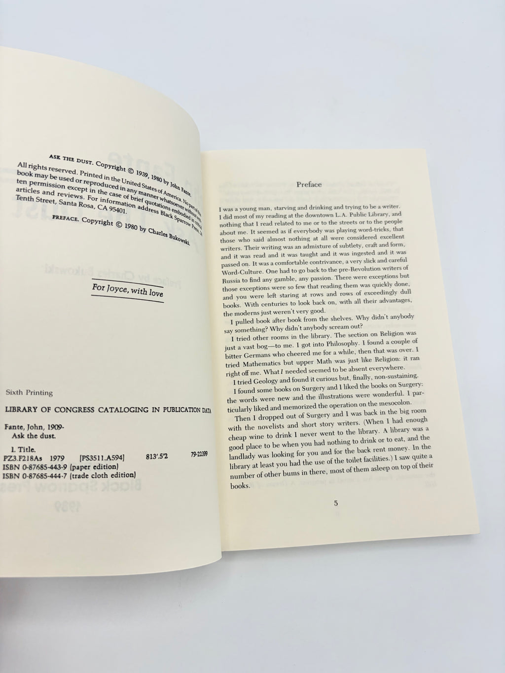 Ask the Dust by John Fante
