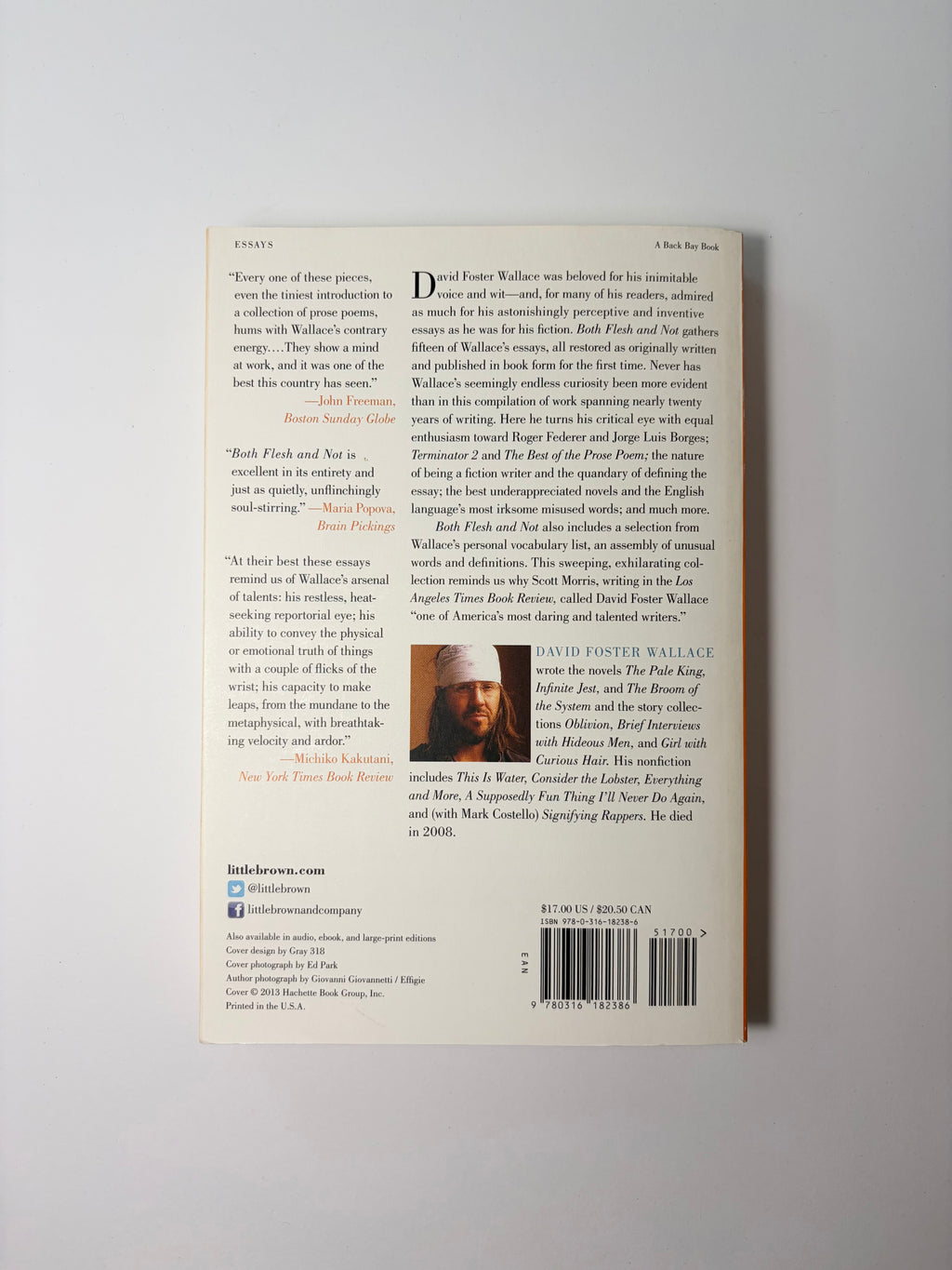 Both Flesh and Not - Essays by David Foster Wallace