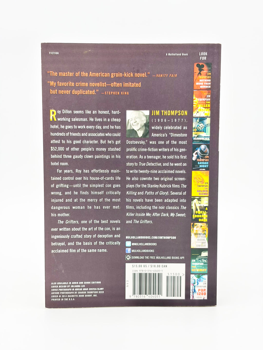 The Grifters by Jim Thompson