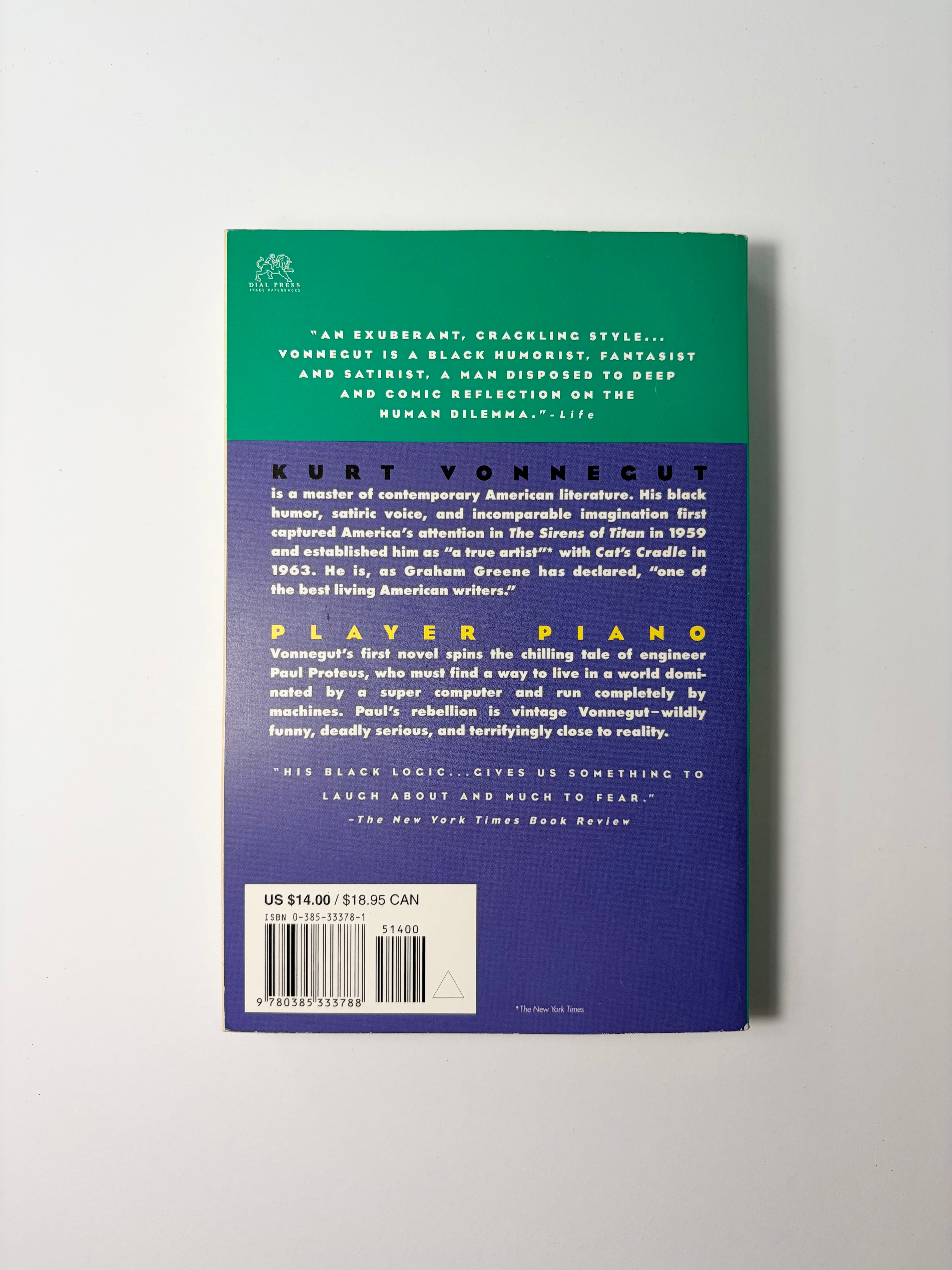 Player Piano by Kurt Vonnegut, Jr.