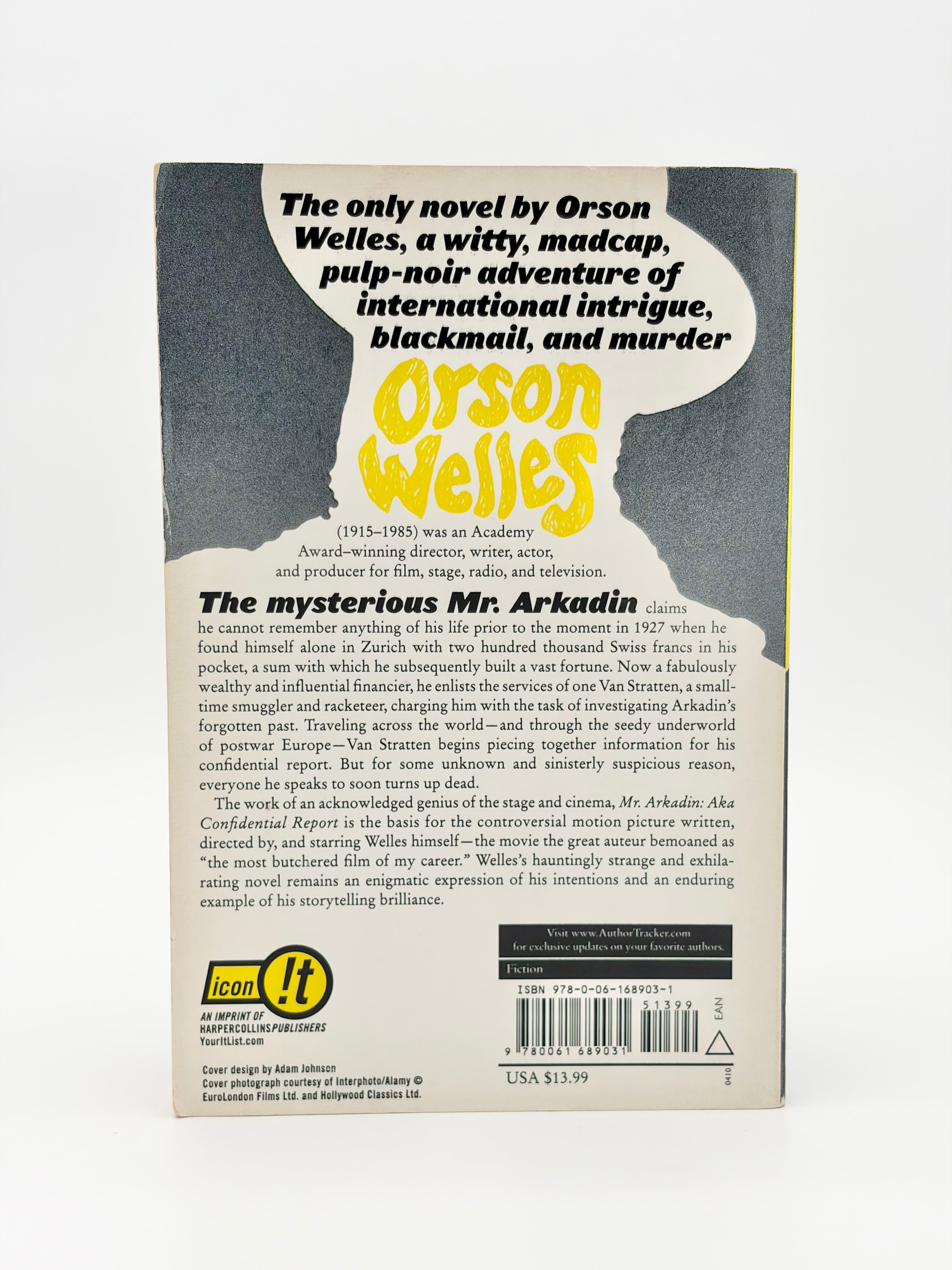 Mr. Arkadin aka Confidential Report by Orson Welles (and Maurice Bessy)
