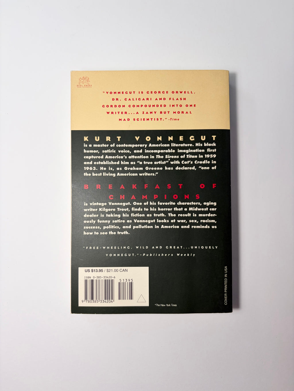 Breakfast of Champions by Kurt Vonnegut, Jr.
