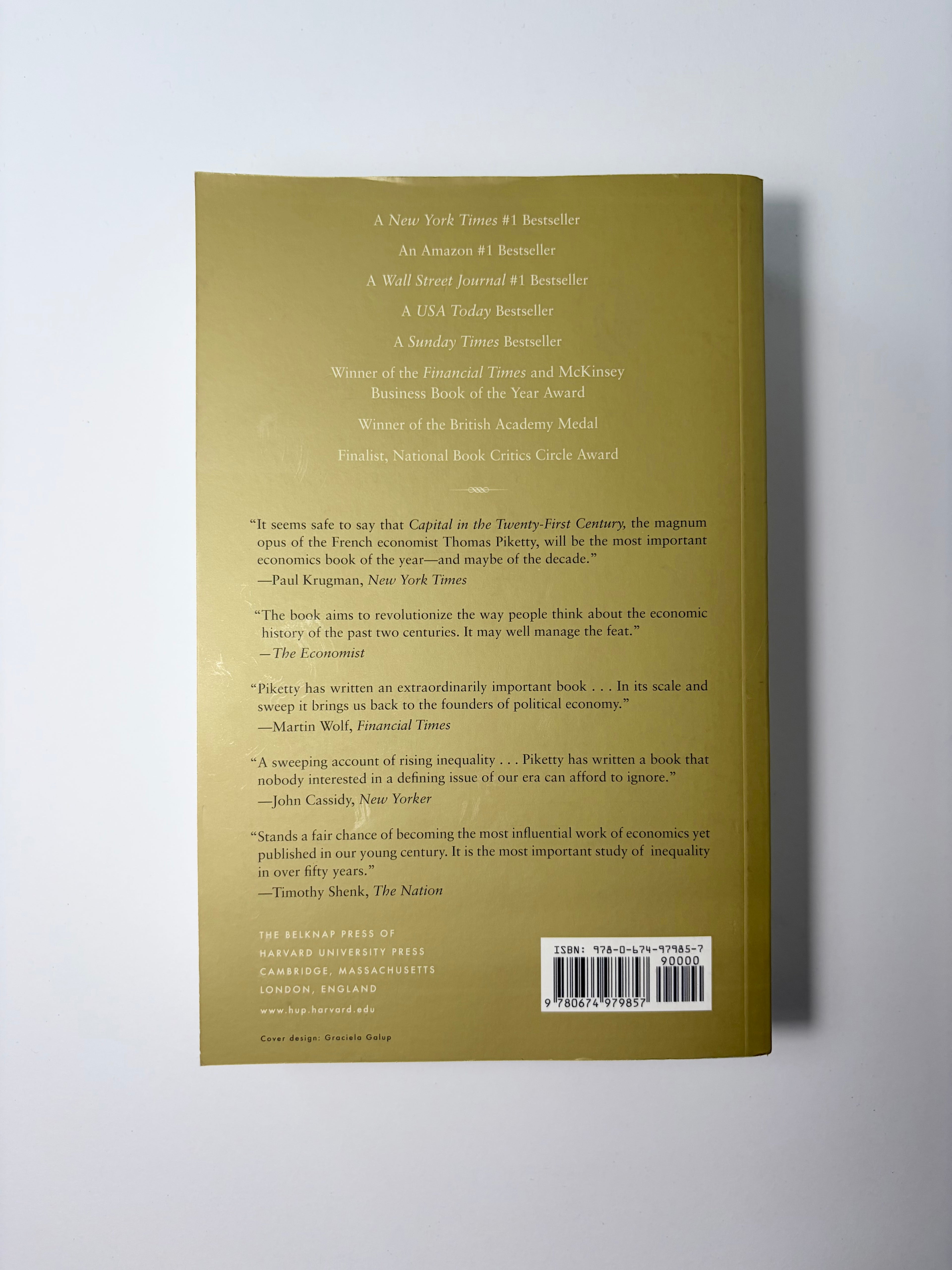 Capital in the Twenty-First Century by Thomas Piketty