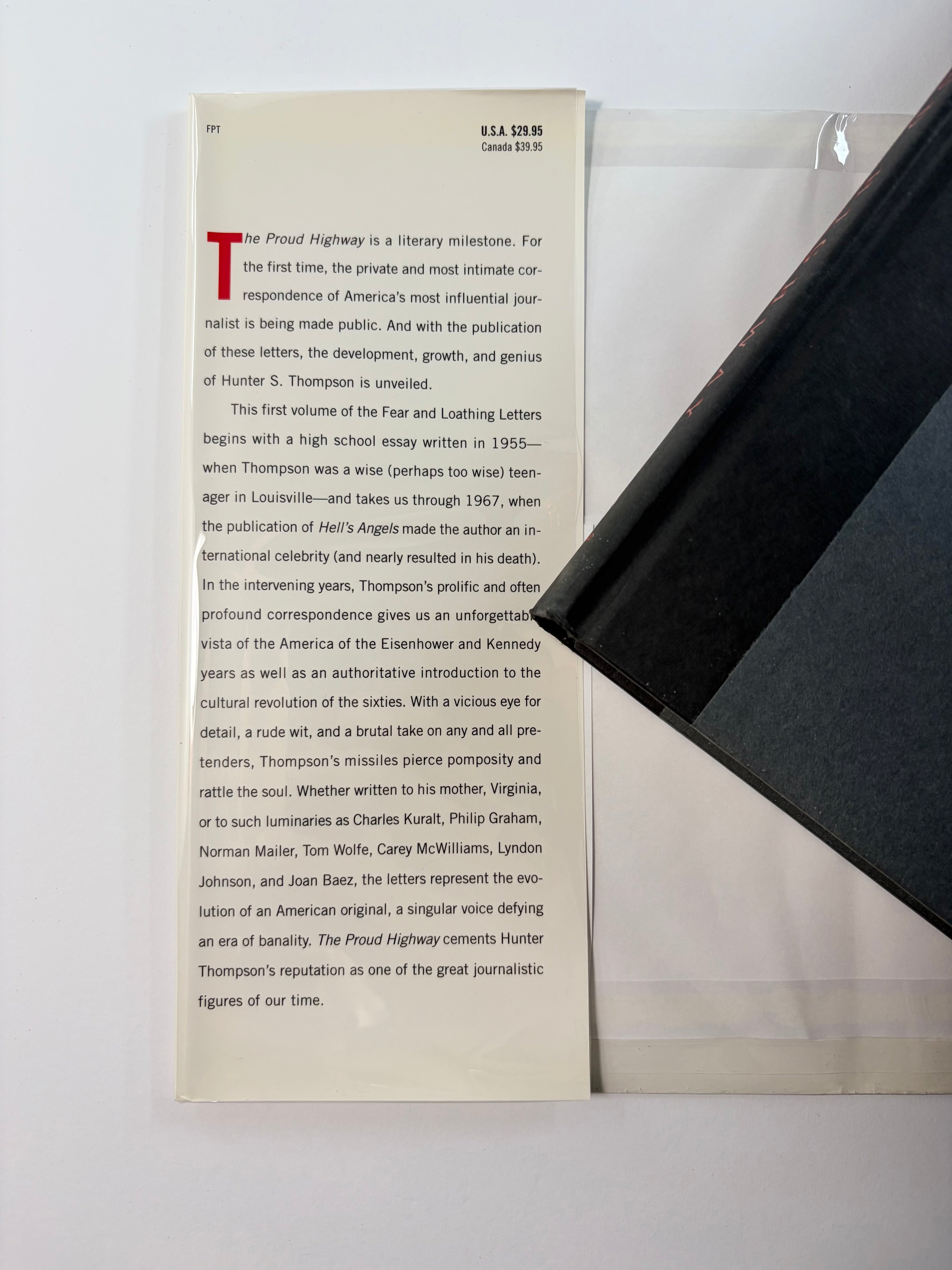 The Proud Highway: The Fear and Loathing Letters, Vol. 1 by Hunter S. Thompson