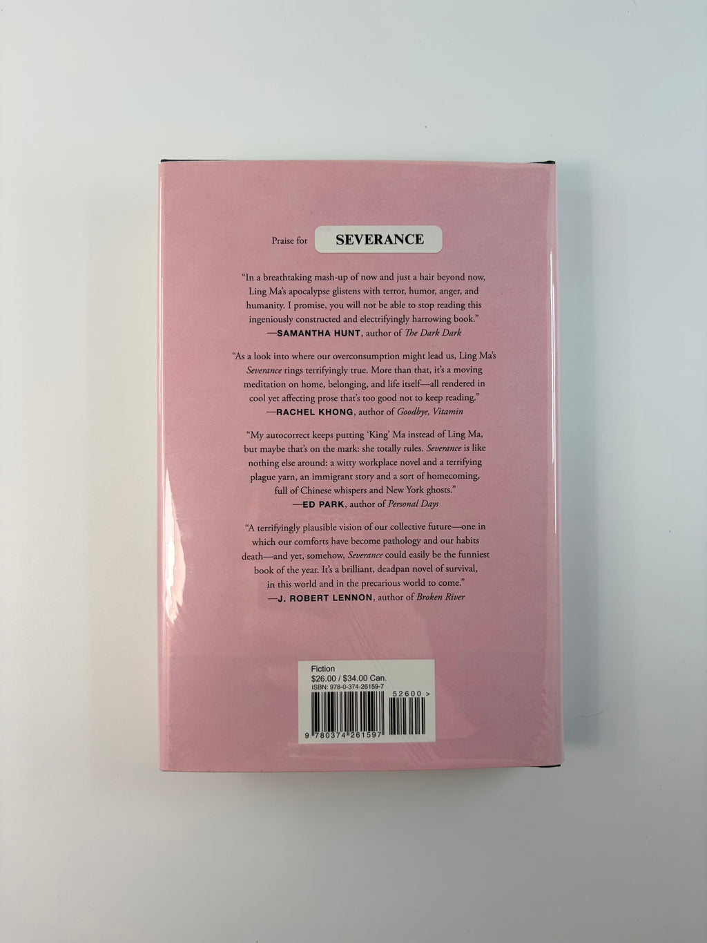 Severance by Ling Ma