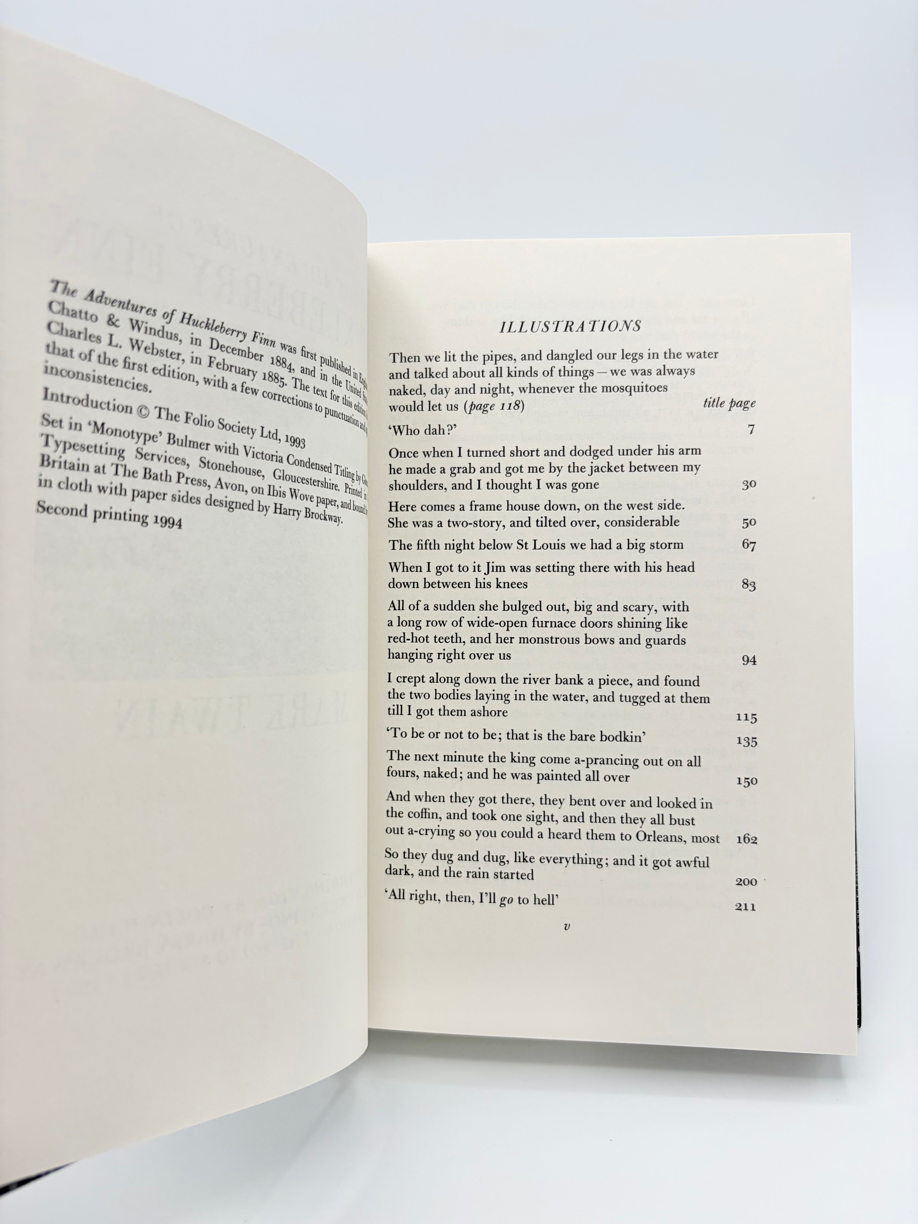 The Adventures of Huckleberry Finn by Mark Twain - Folio Society