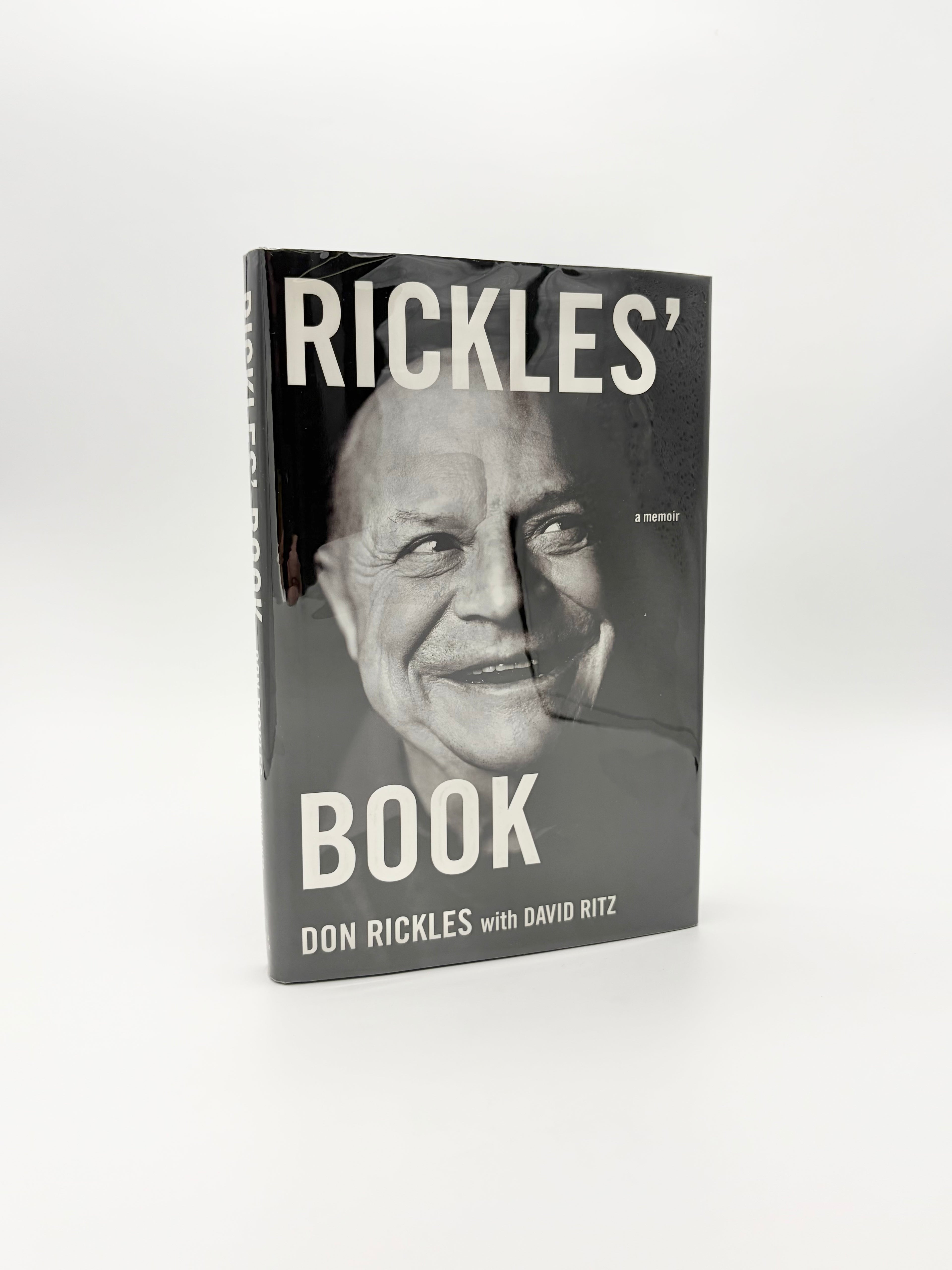 Rickles' Book - a Memoir by Don Rickles with David Ritz (Signed)