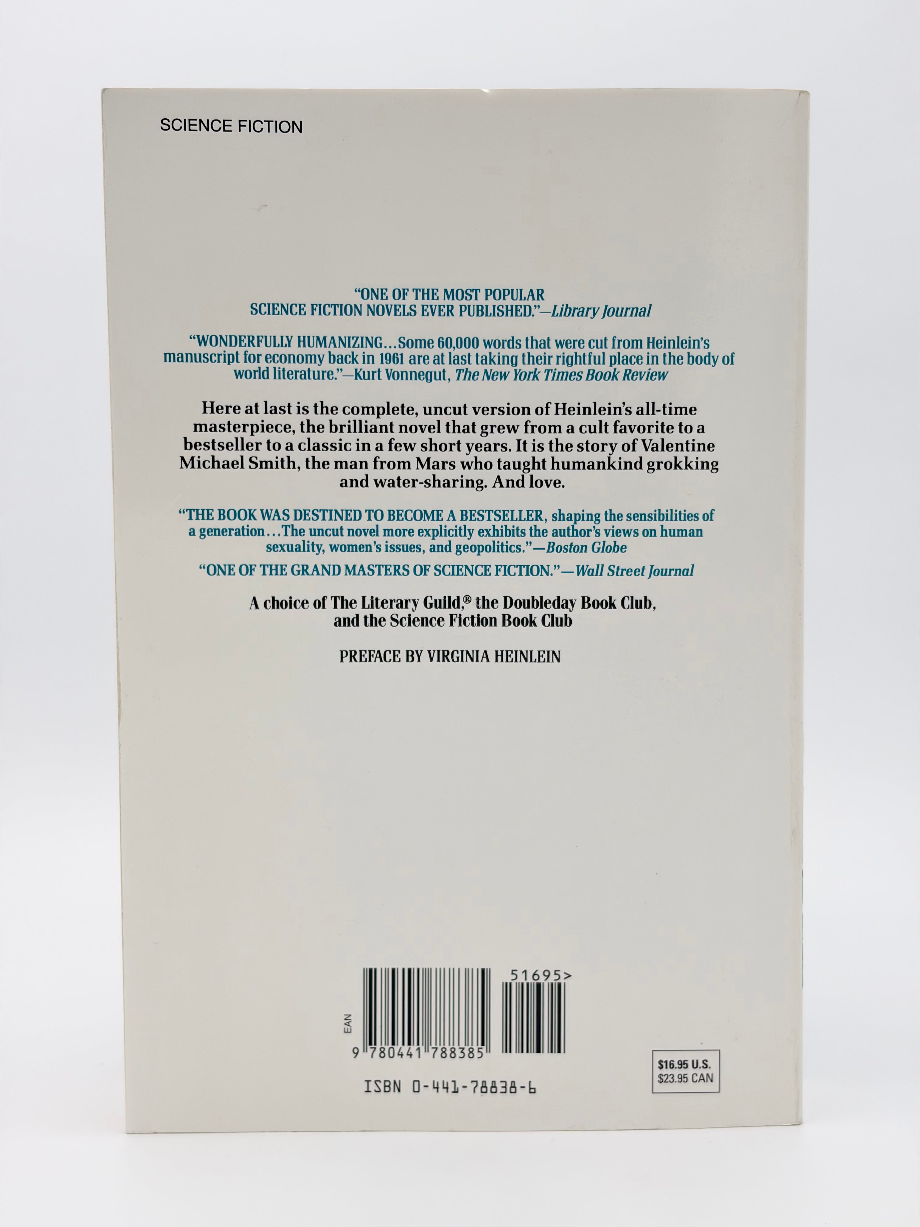 Stranger in a Strange Land by Robert A. Heinlein