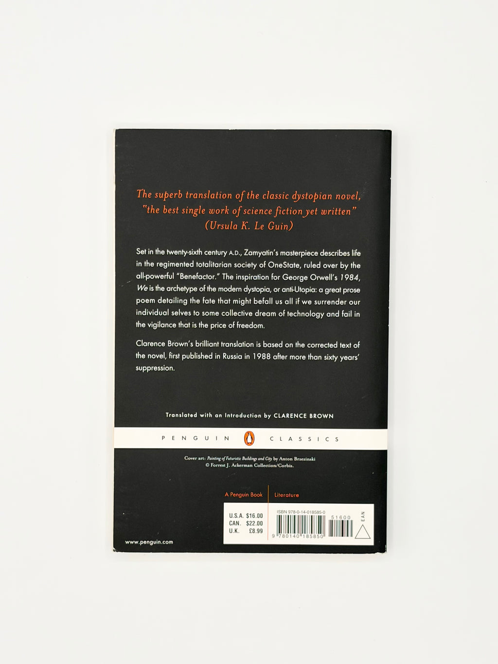 We by Yevgeny Zamyatin