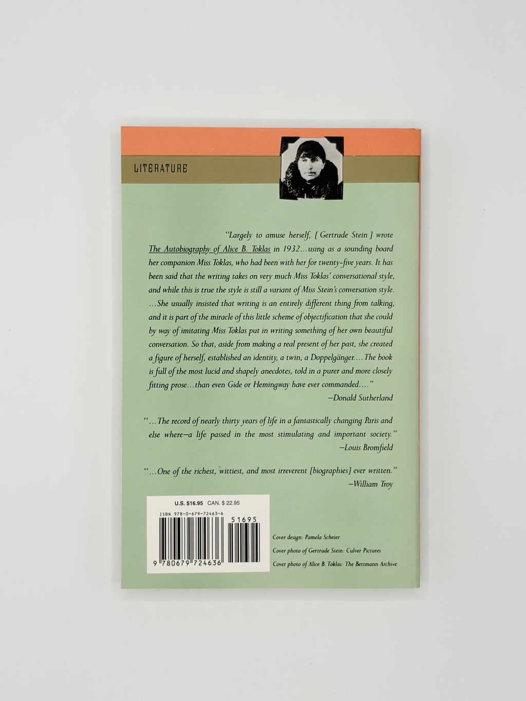 The Autobiography of Alice B. Toklas by Gertrude Stein