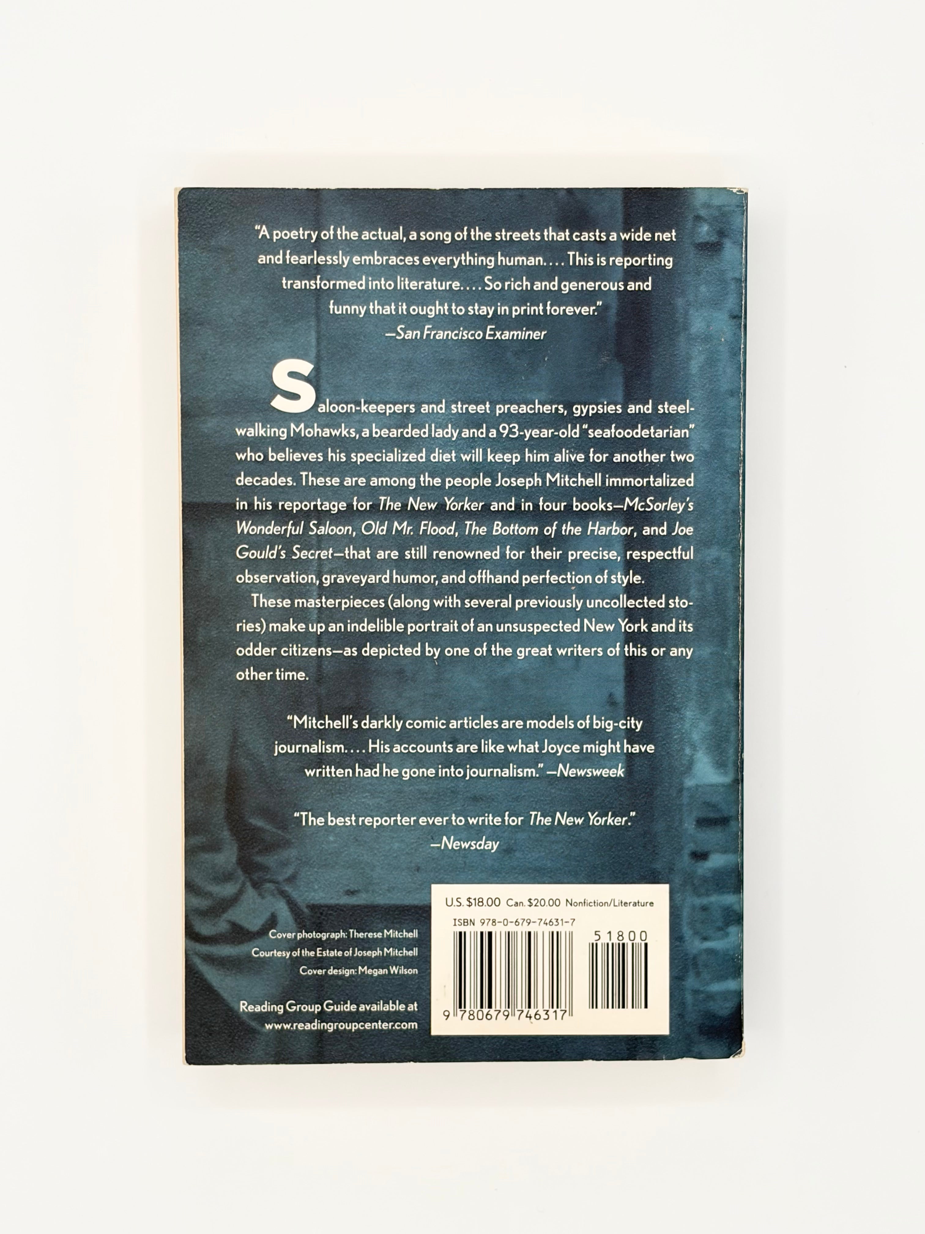 Up in the Old Hotel by Joseph Mitchell