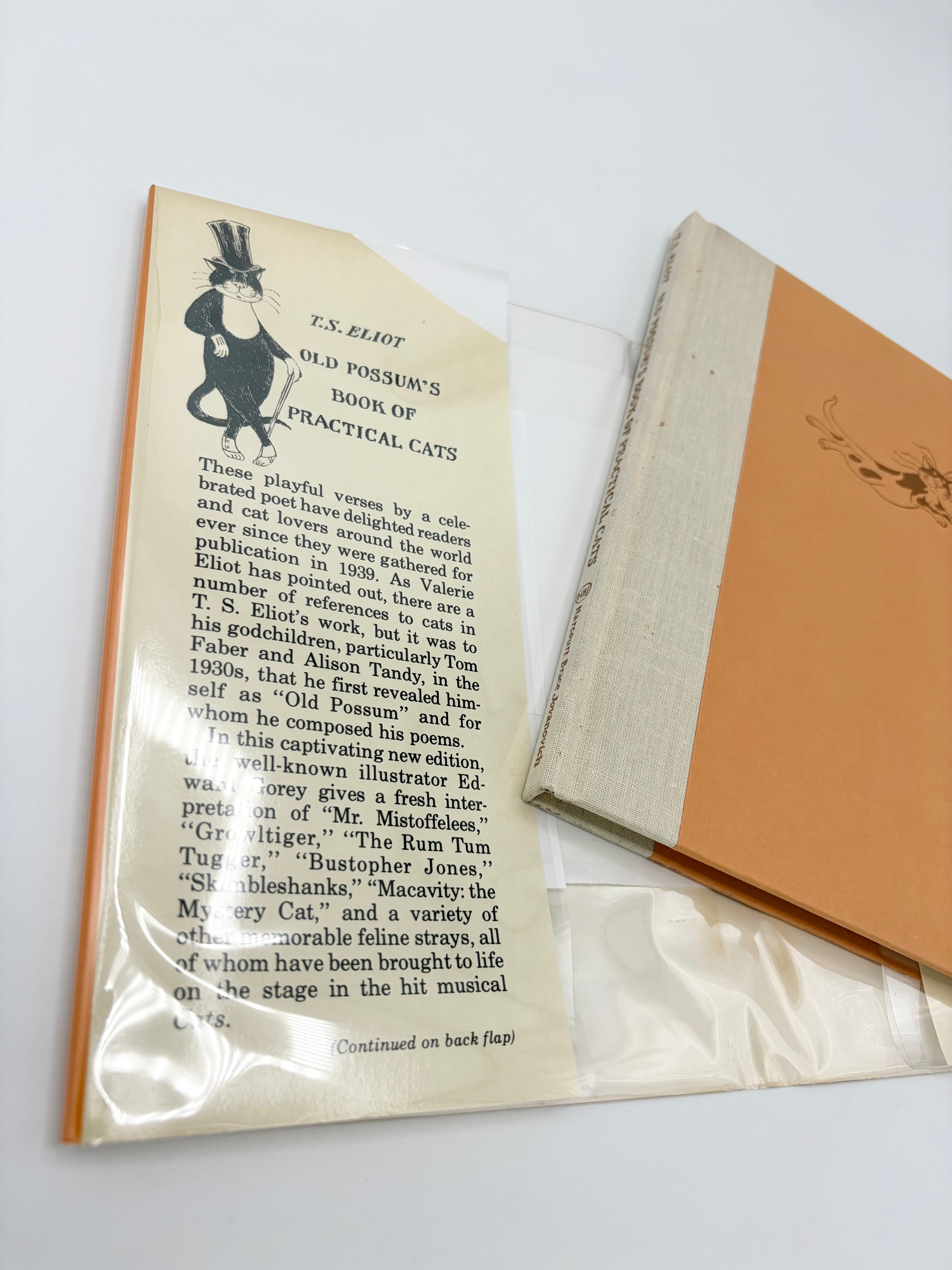 Old Possum's Book of Practical Cats by T.S. Eliot with drawings by Edward Gorey