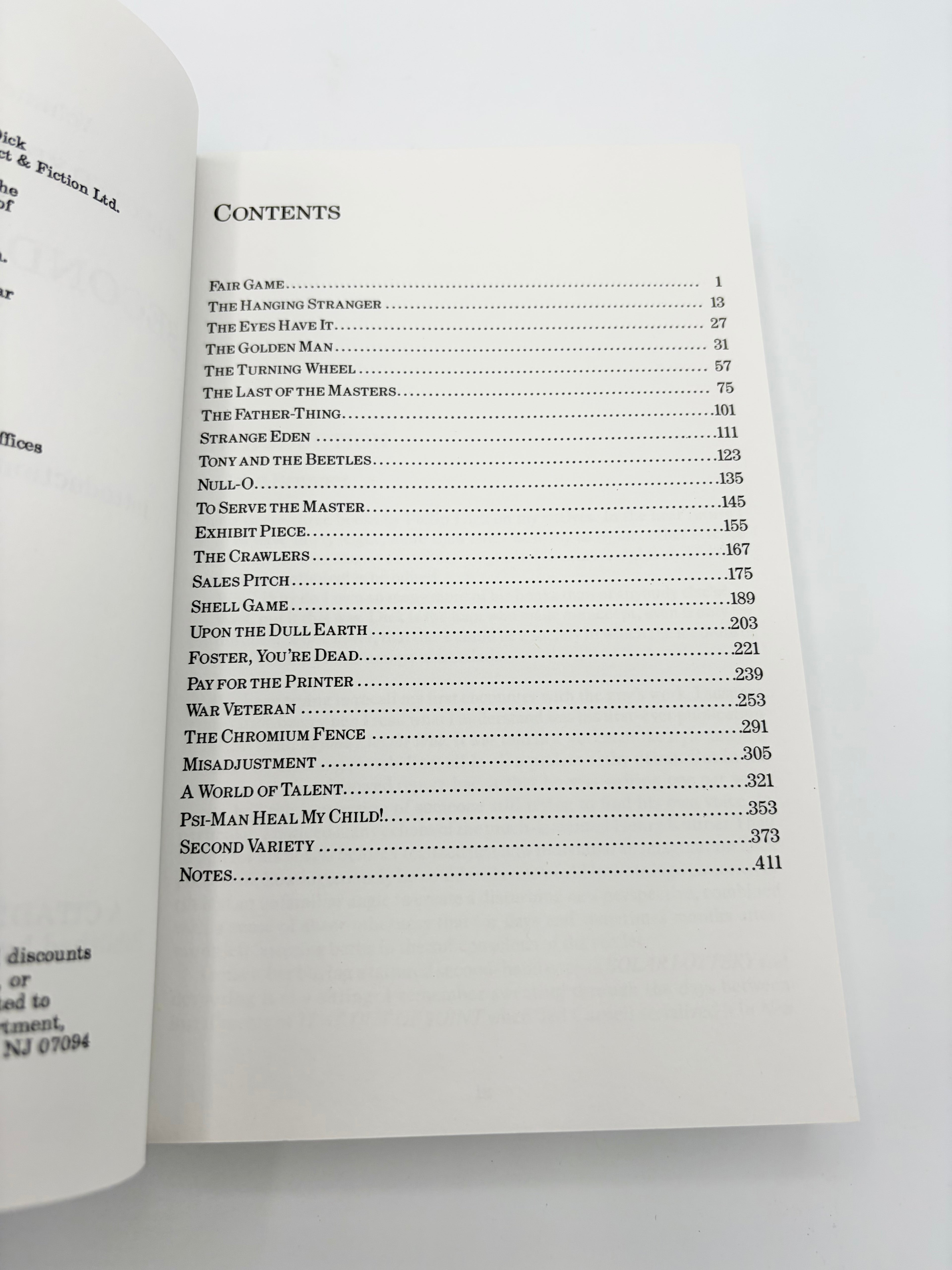 Second Variety: The Collected Stories of Philip K. Dick - Vol. 3