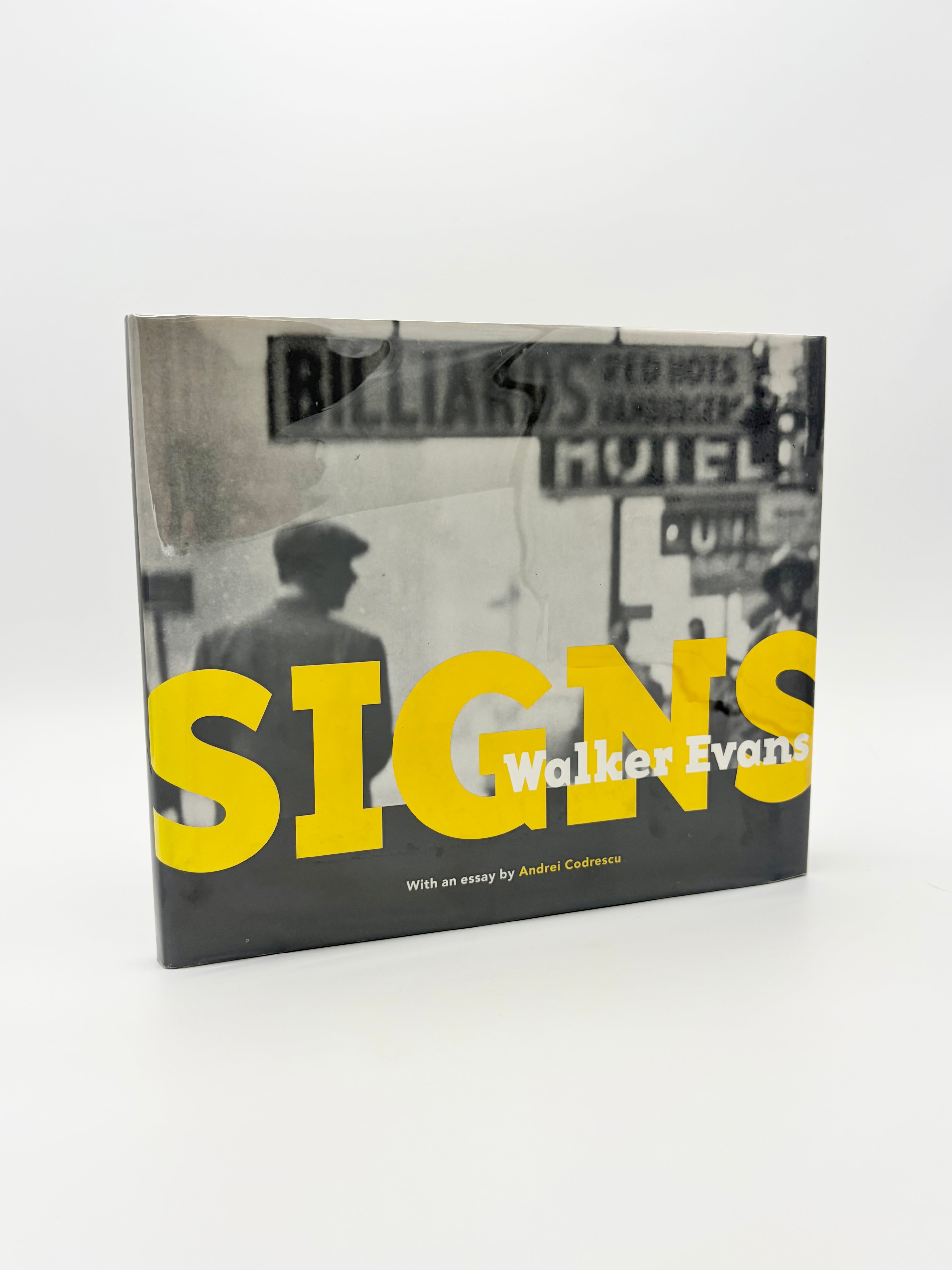 Walker Evans: Signs with an essay by Andrei Codrescu