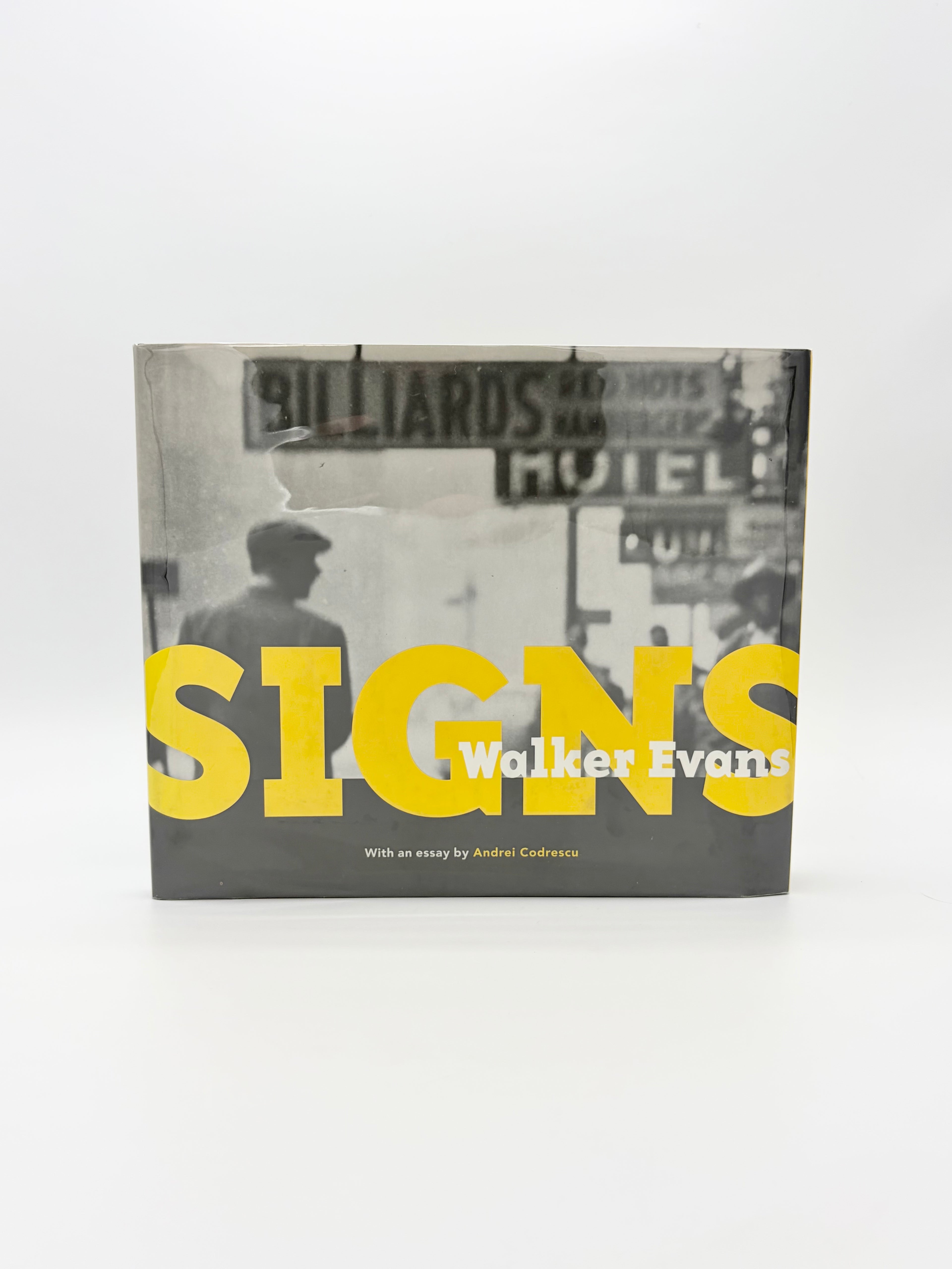 Walker Evans: Signs with an essay by Andrei Codrescu