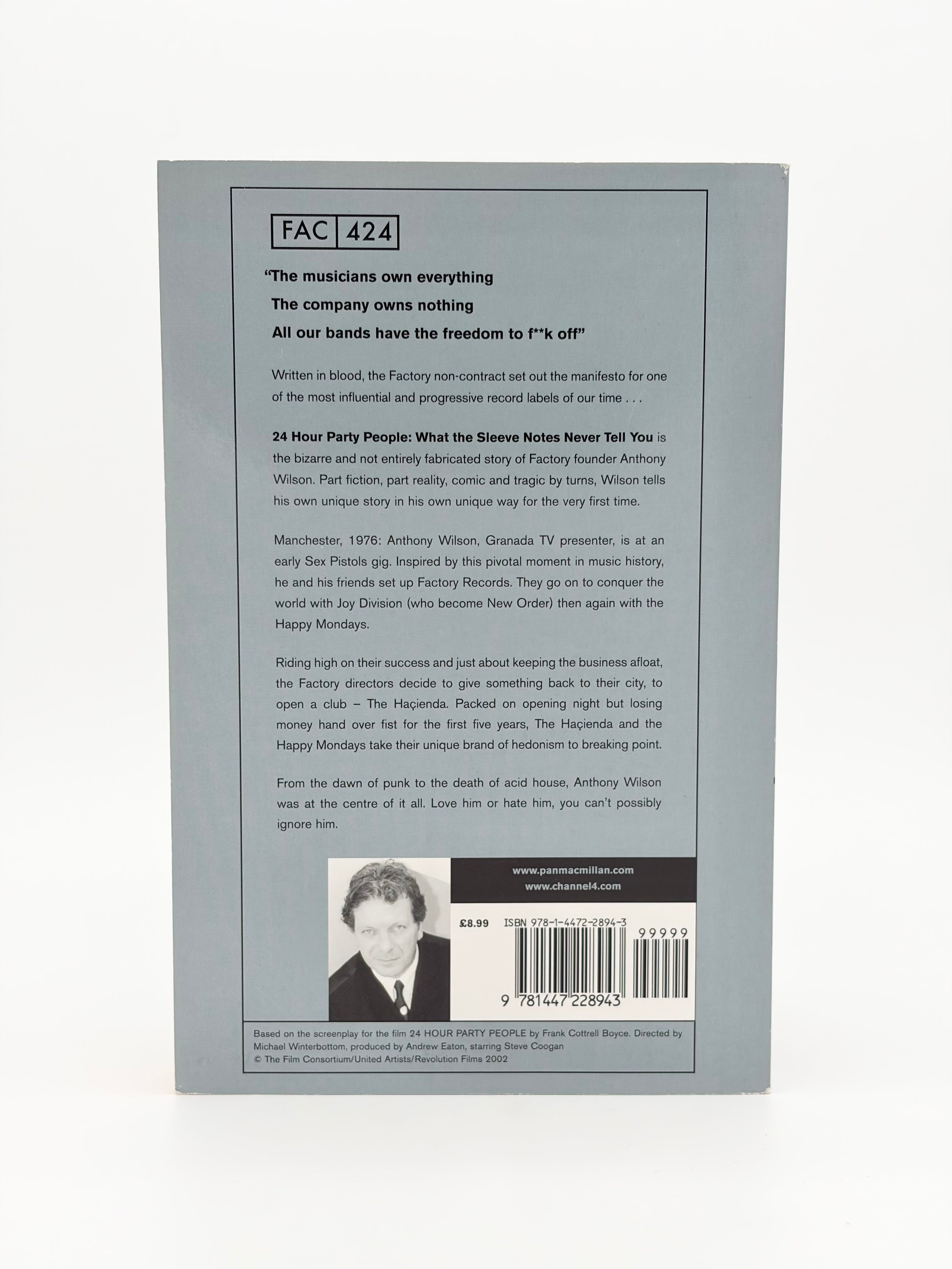 24 Hour Party People - What the Sleeve Notes Never Tell You by Tony Wilson