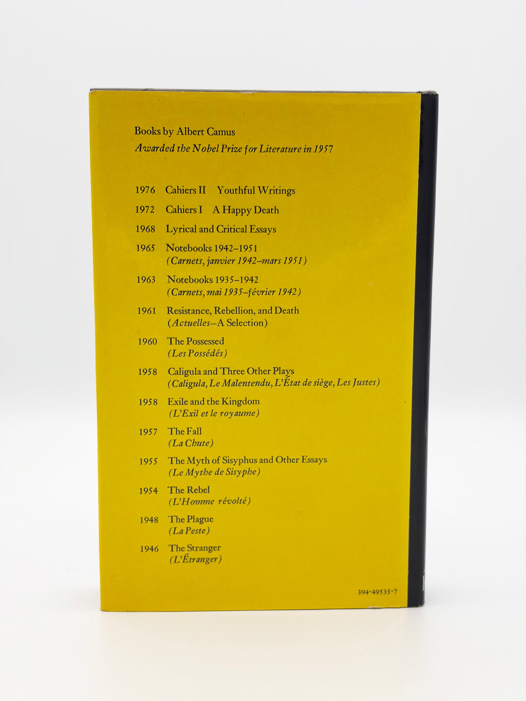 Youthful Writings (Cahiers II) by Albert Camus