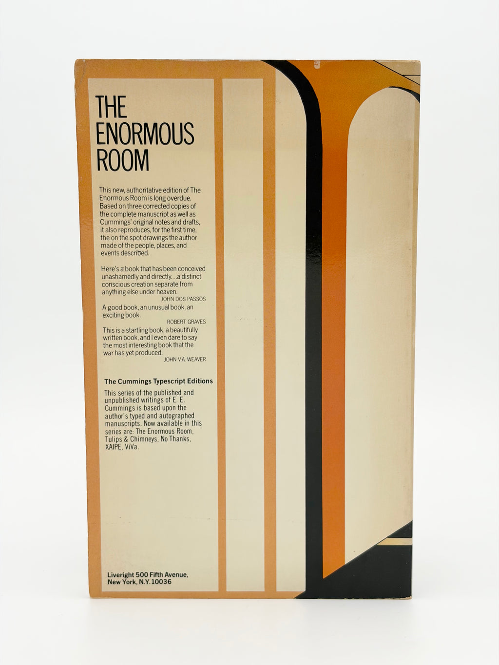 The Enormous Room by E.E. Cummings