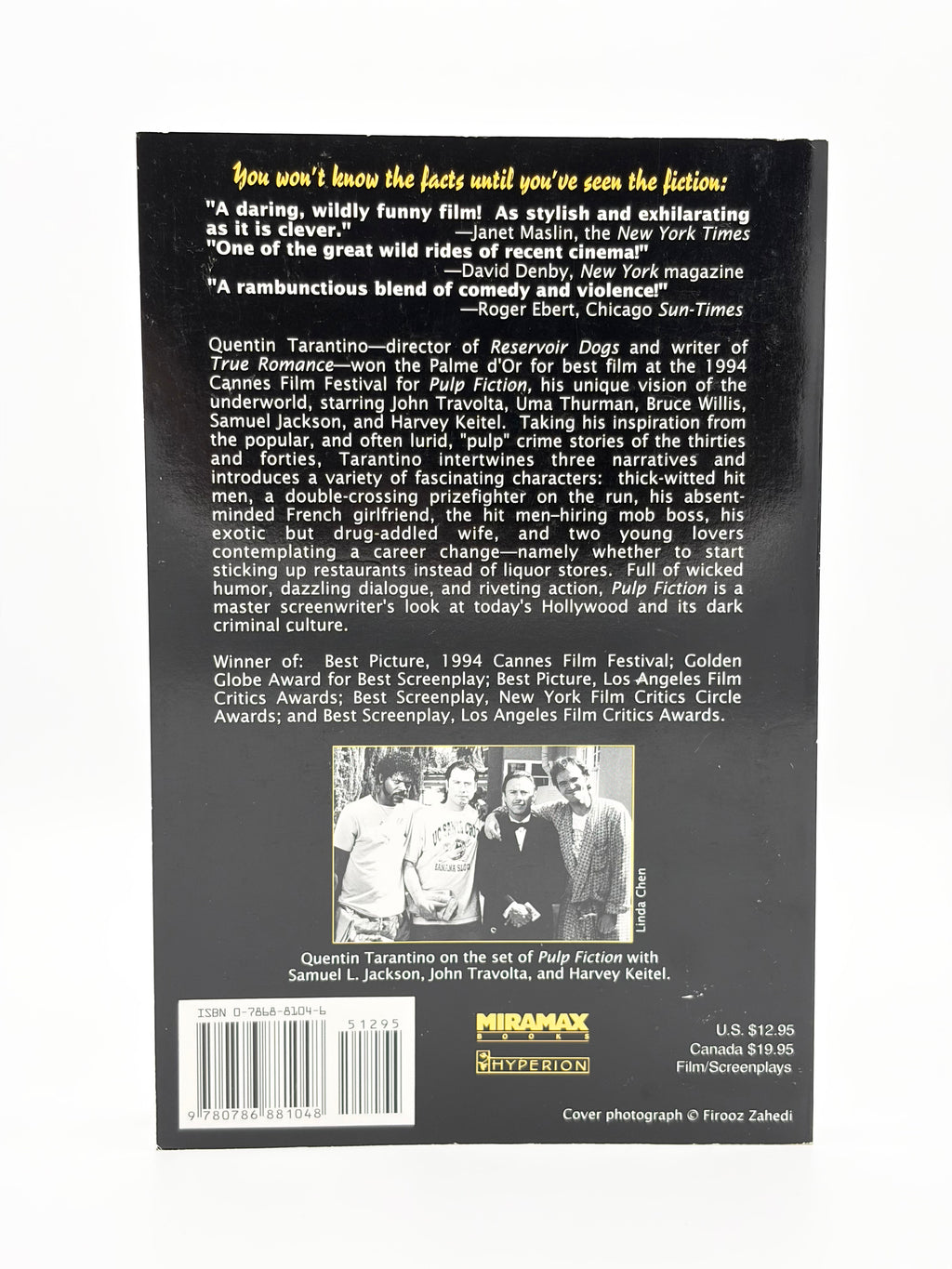 Pulp Fiction - a Quentin Tarantino Screenplay