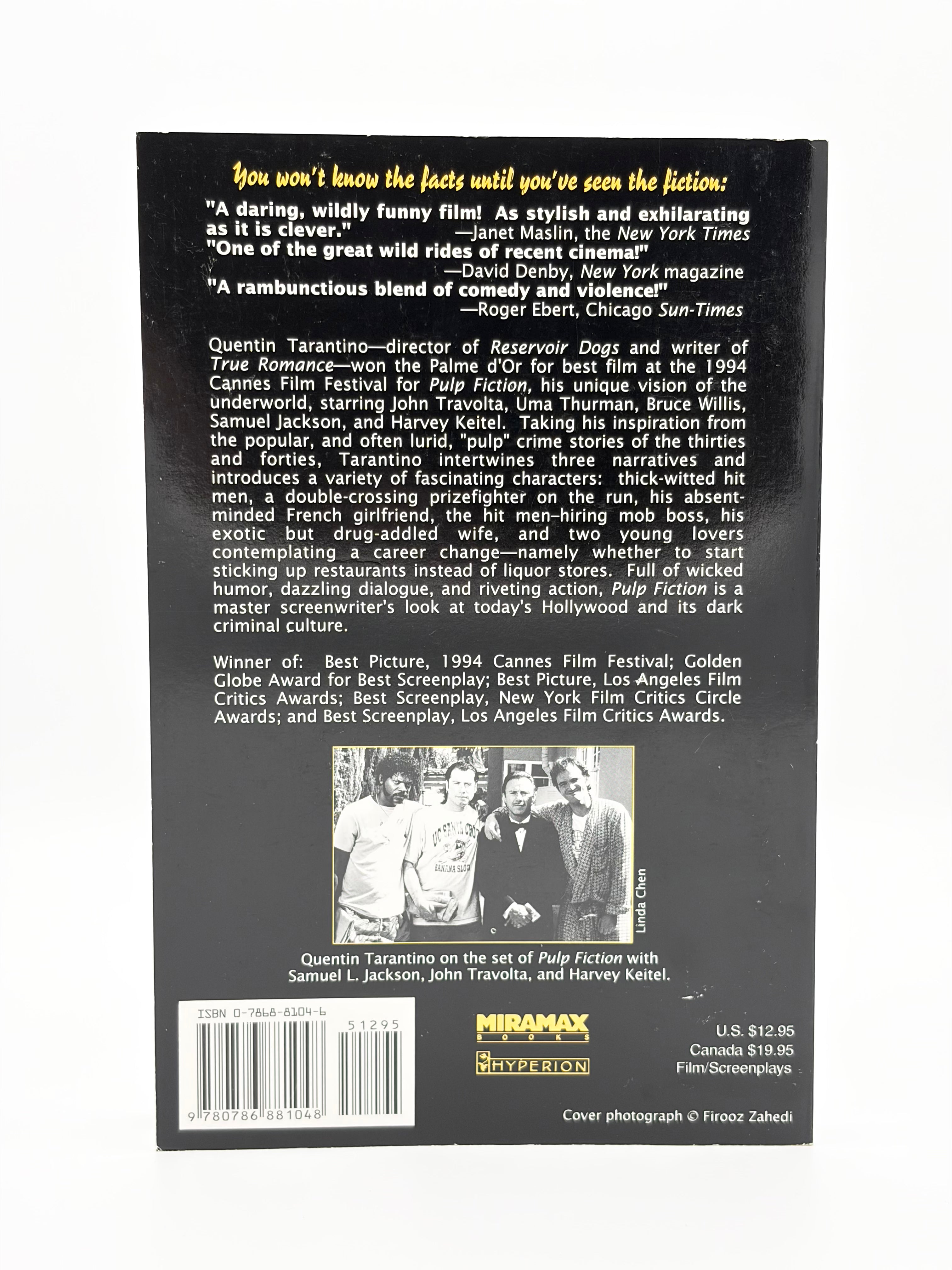 Pulp Fiction - a Quentin Tarantino Screenplay