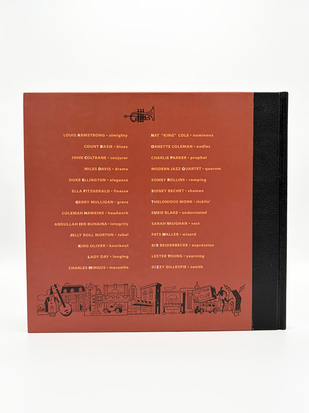 Jazz ABZ: An A to Z Collection of Jazz Portraits by Wynton Marsalis and Illustrated by Paul Rogers