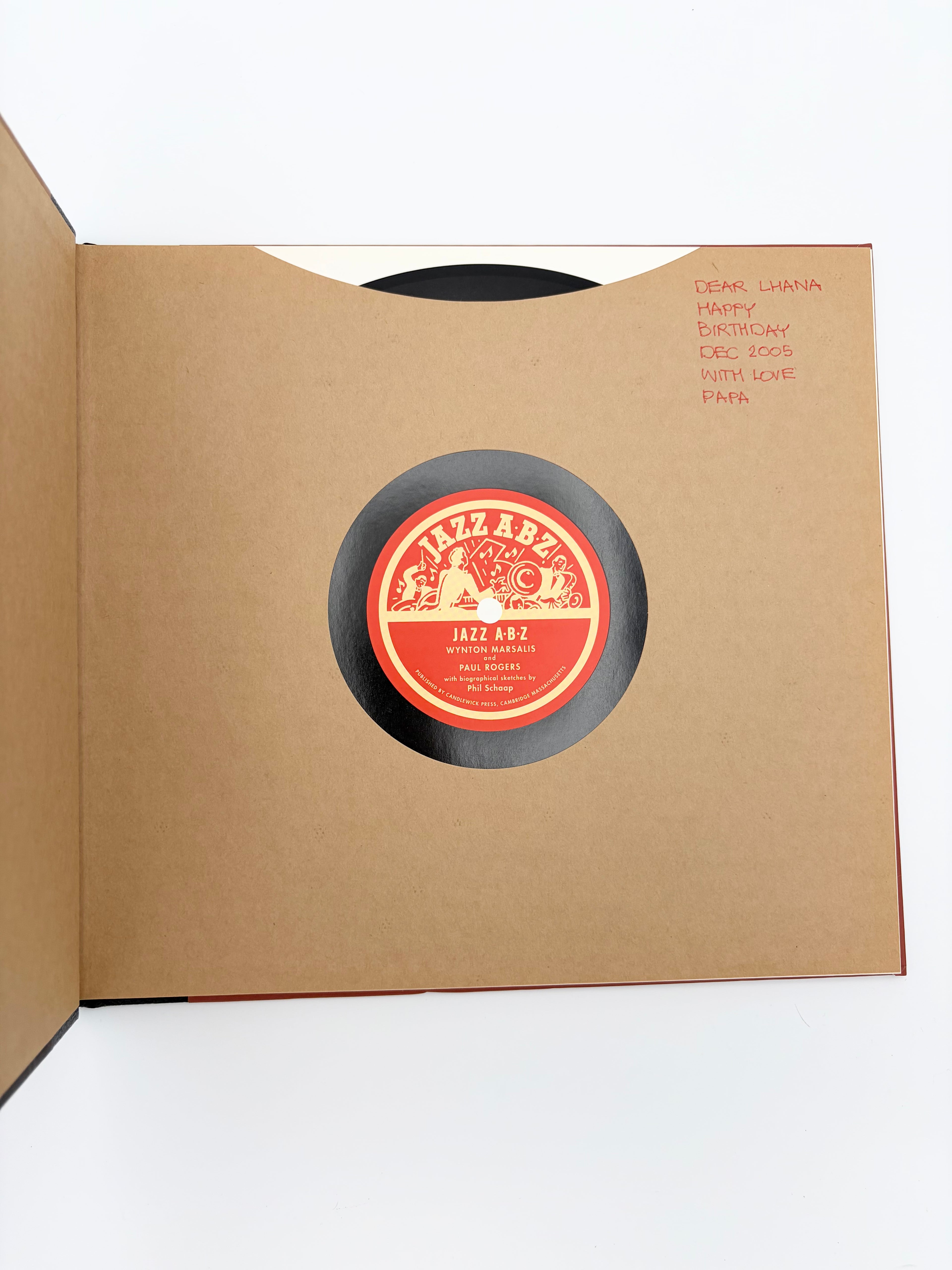 Jazz ABZ: An A to Z Collection of Jazz Portraits by Wynton Marsalis and Illustrated by Paul Rogers