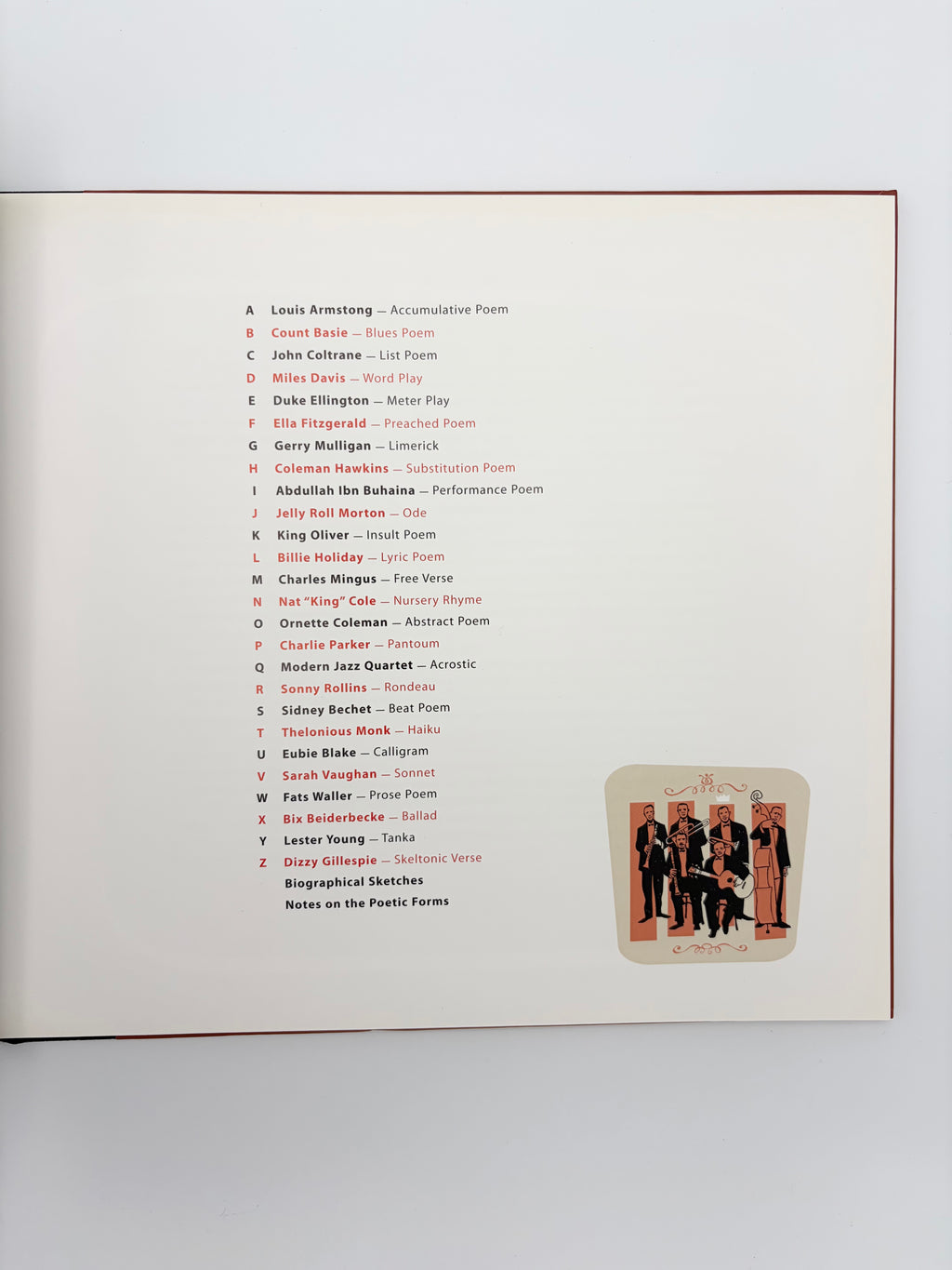 Jazz ABZ: An A to Z Collection of Jazz Portraits by Wynton Marsalis and Illustrated by Paul Rogers