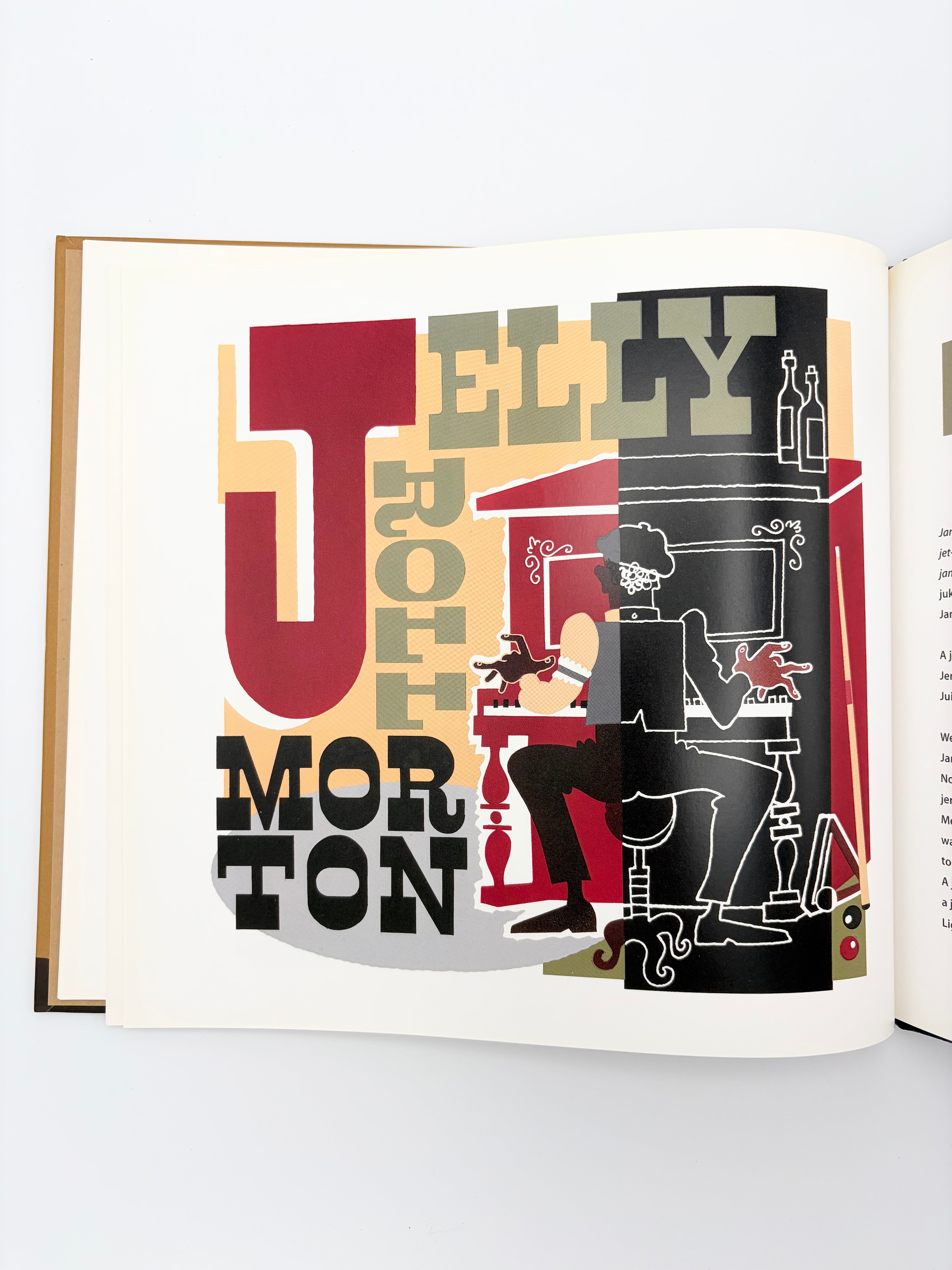 Jazz ABZ: An A to Z Collection of Jazz Portraits by Wynton Marsalis and Illustrated by Paul Rogers