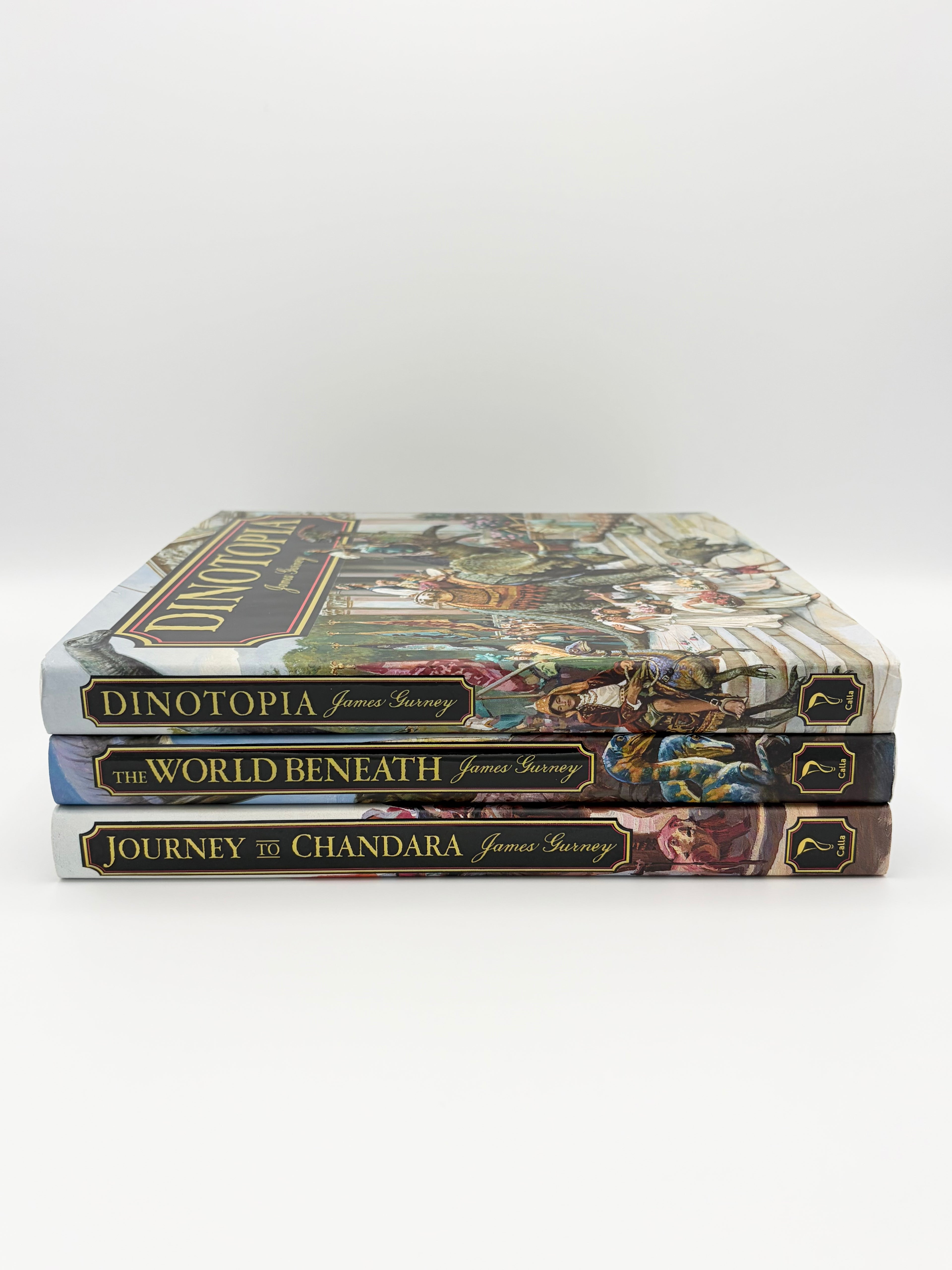Dinotopia, The World Beneath, and Journey to Chandara by James Gurney