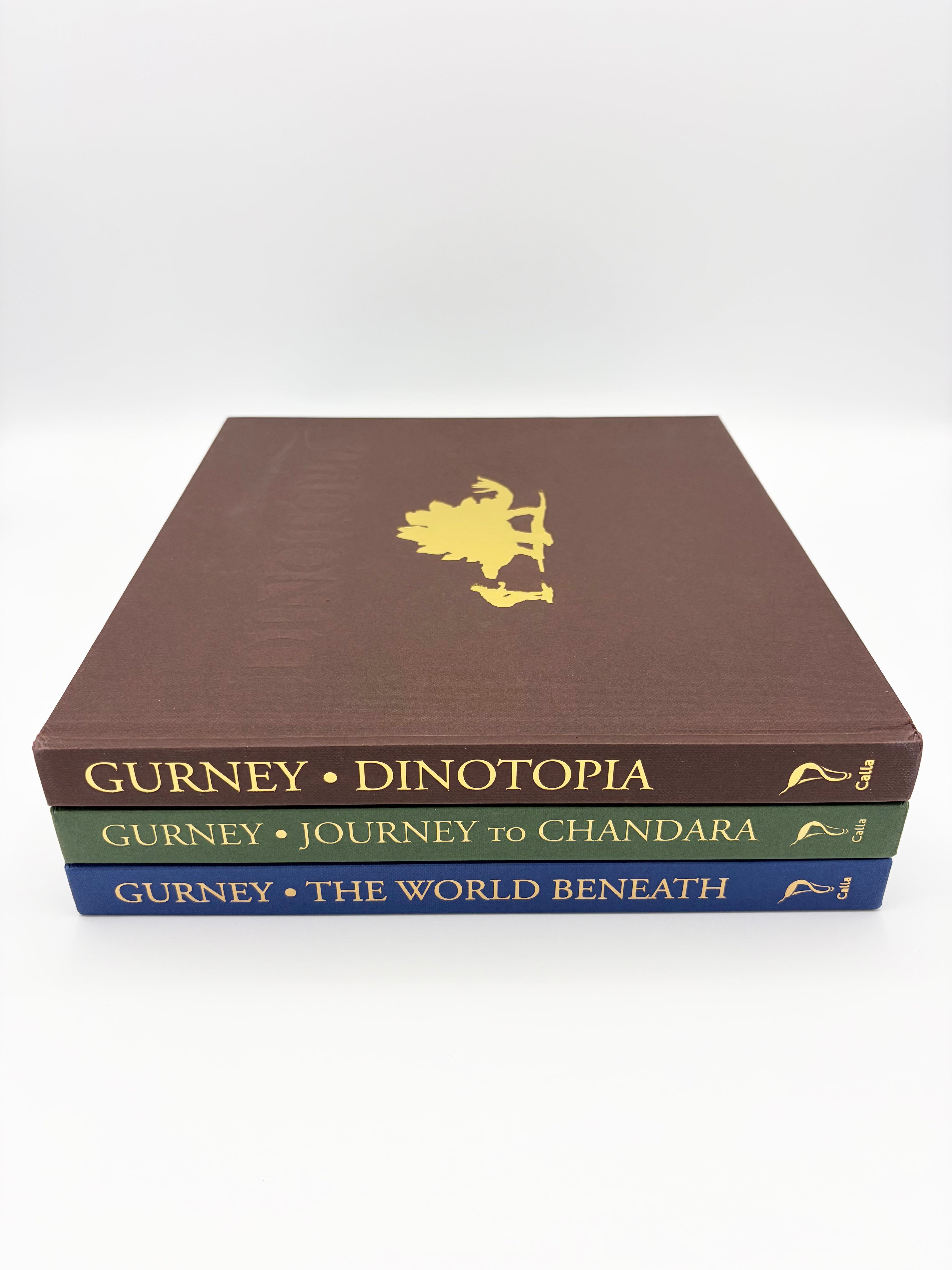 Dinotopia, The World Beneath, and Journey to Chandara by James Gurney