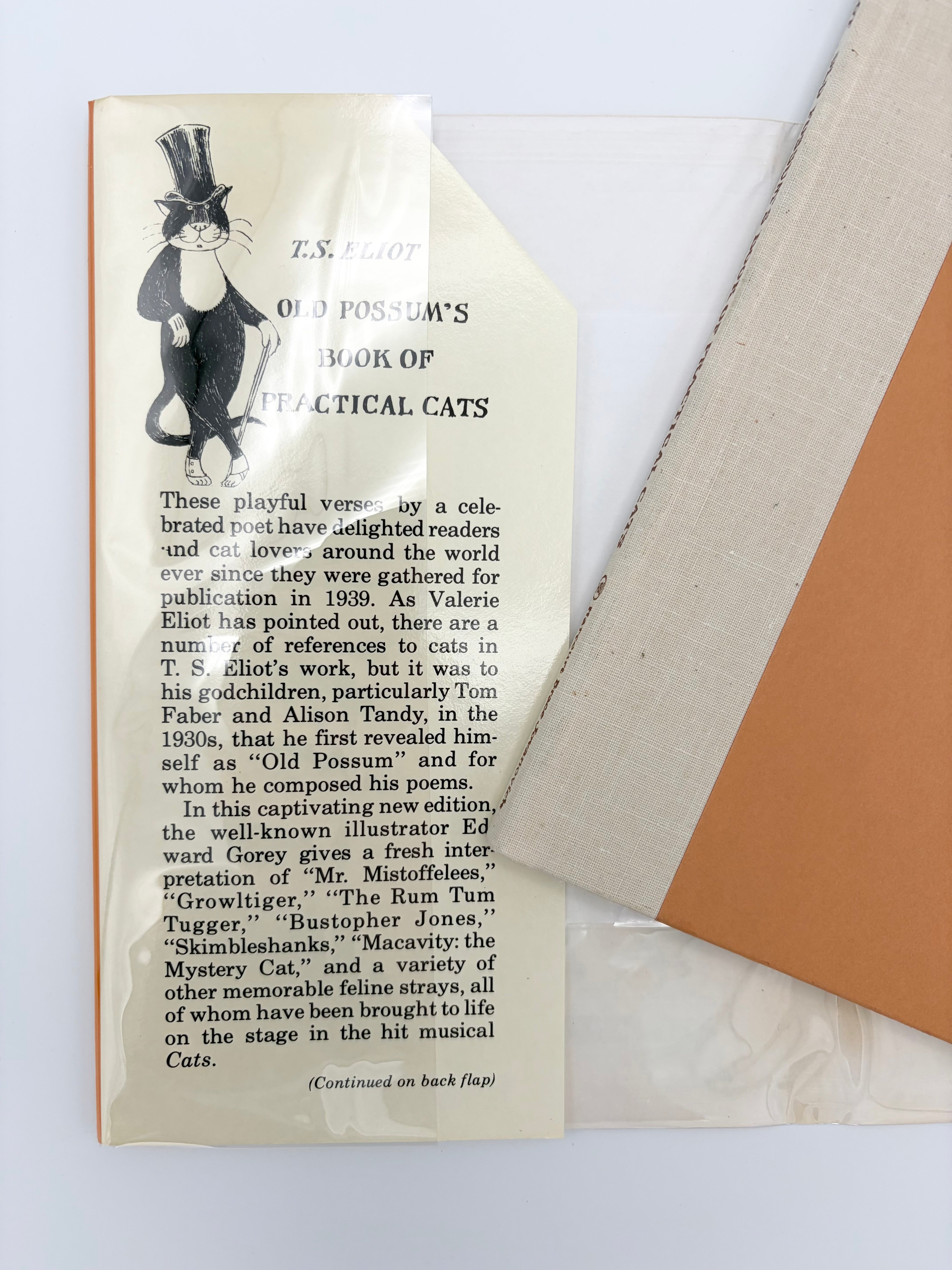 Old Possum's Book of Practical Cats by T.S. Eliot with Drawings by Edward Gorey