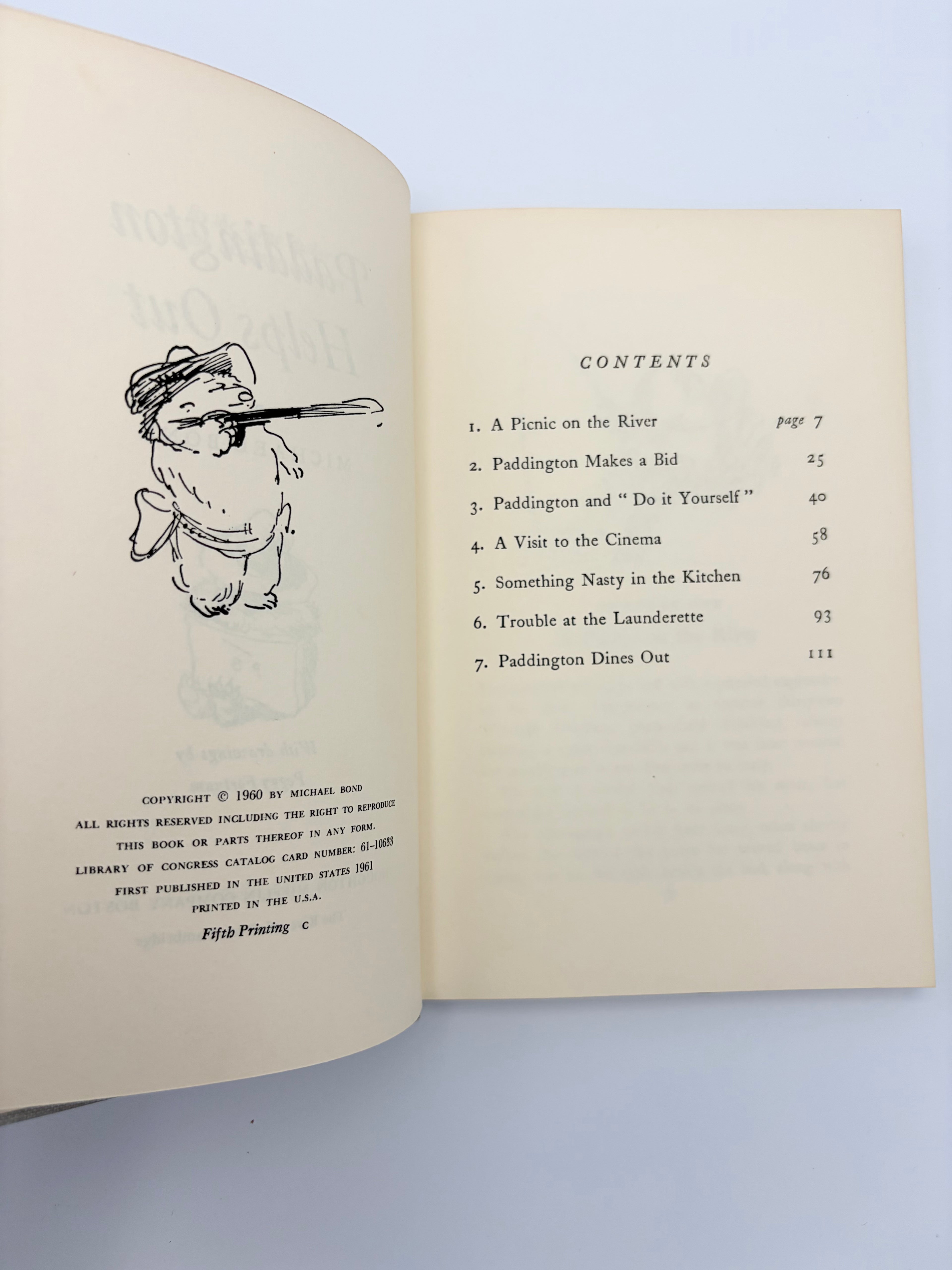 Paddington Helps Out + More About Paddington by Michael Bond and Illustrated by Peggy Fortnum