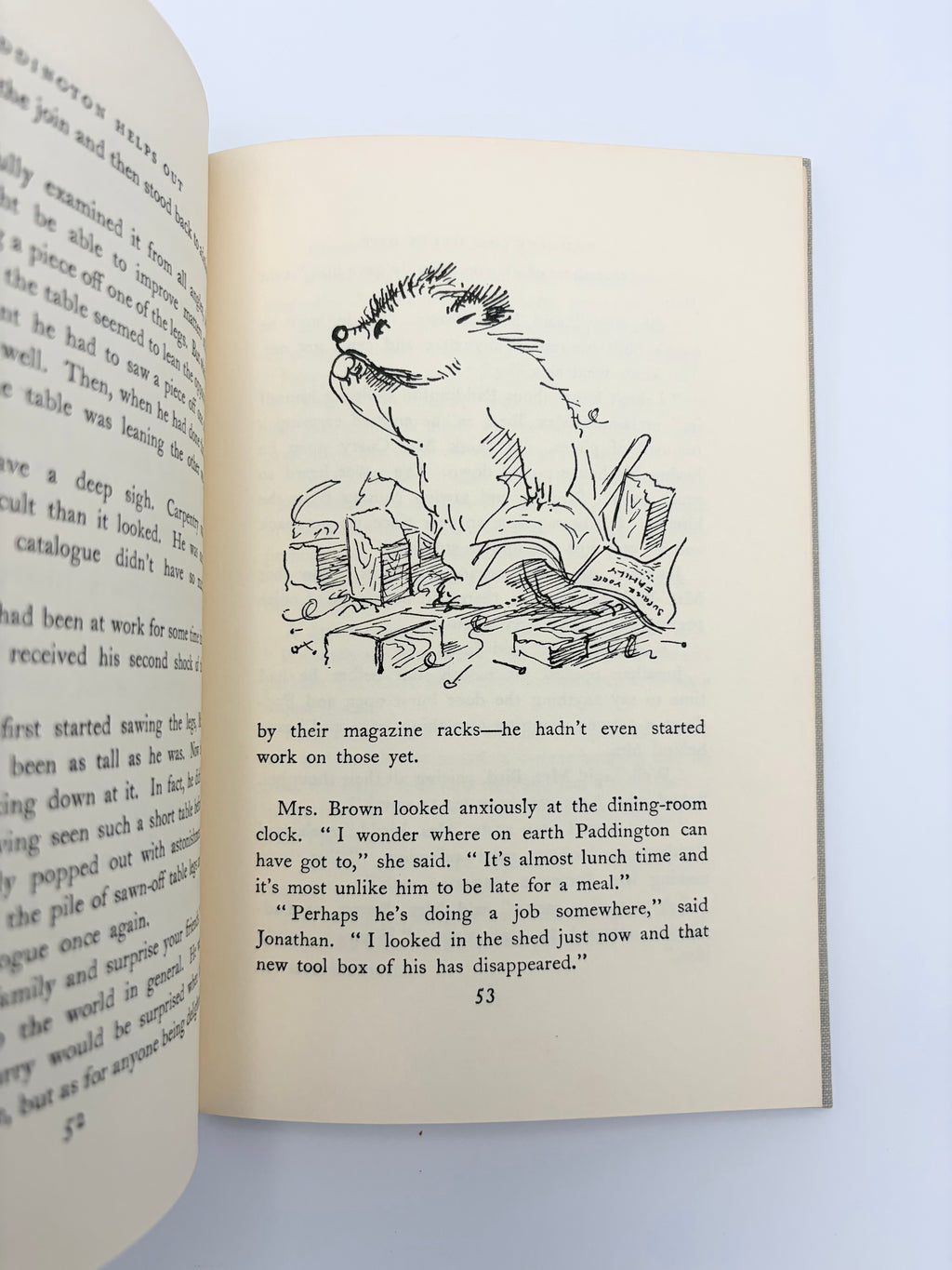 Paddington Helps Out + More About Paddington by Michael Bond and Illustrated by Peggy Fortnum