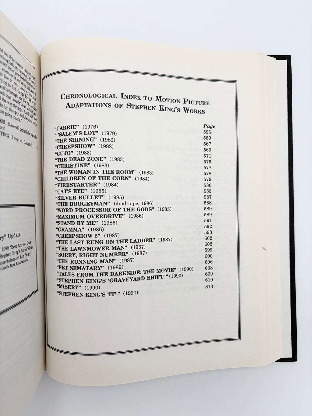 The Complete Stephen King Encyclopedia - The Definitive Guide to the Works of America's Master of Horror by Stephen J. Spignesi