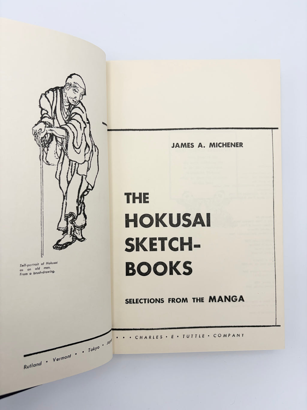 The Hokusai Sketchbooks - Selections from the Manga by James A. Michener