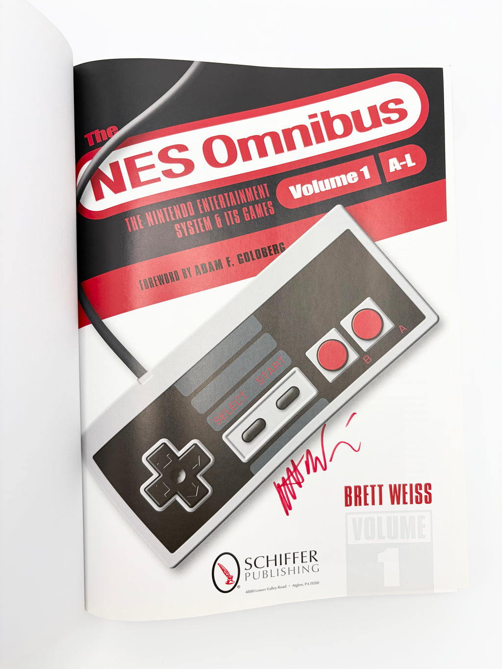 The NES Omnibus: The Nintendo Entertainment System & Its Games - Volume 1 A-L by Brett Weiss (Signed)