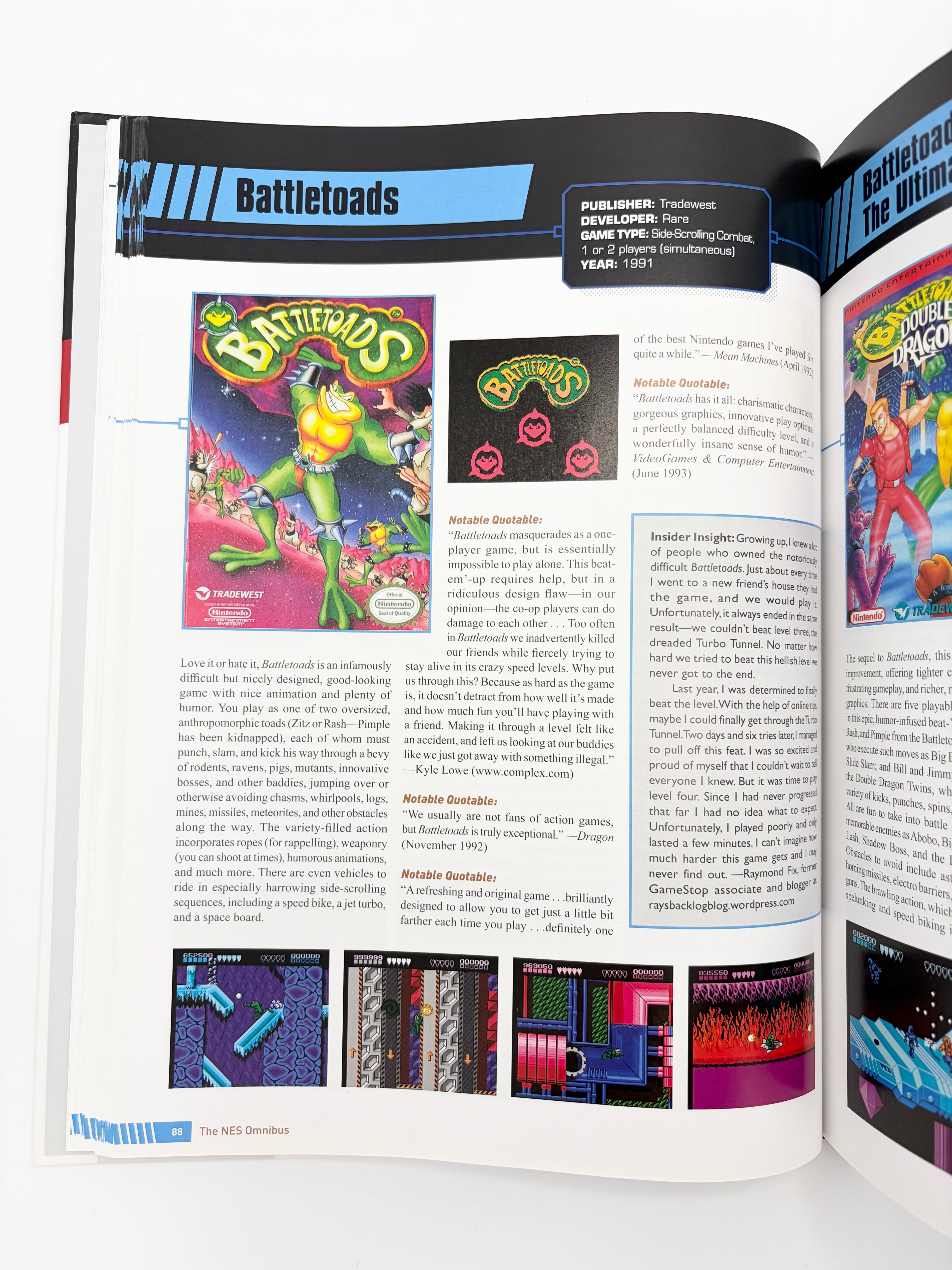 The NES Omnibus: The Nintendo Entertainment System & Its Games - Volume 1 A-L by Brett Weiss (Signed)