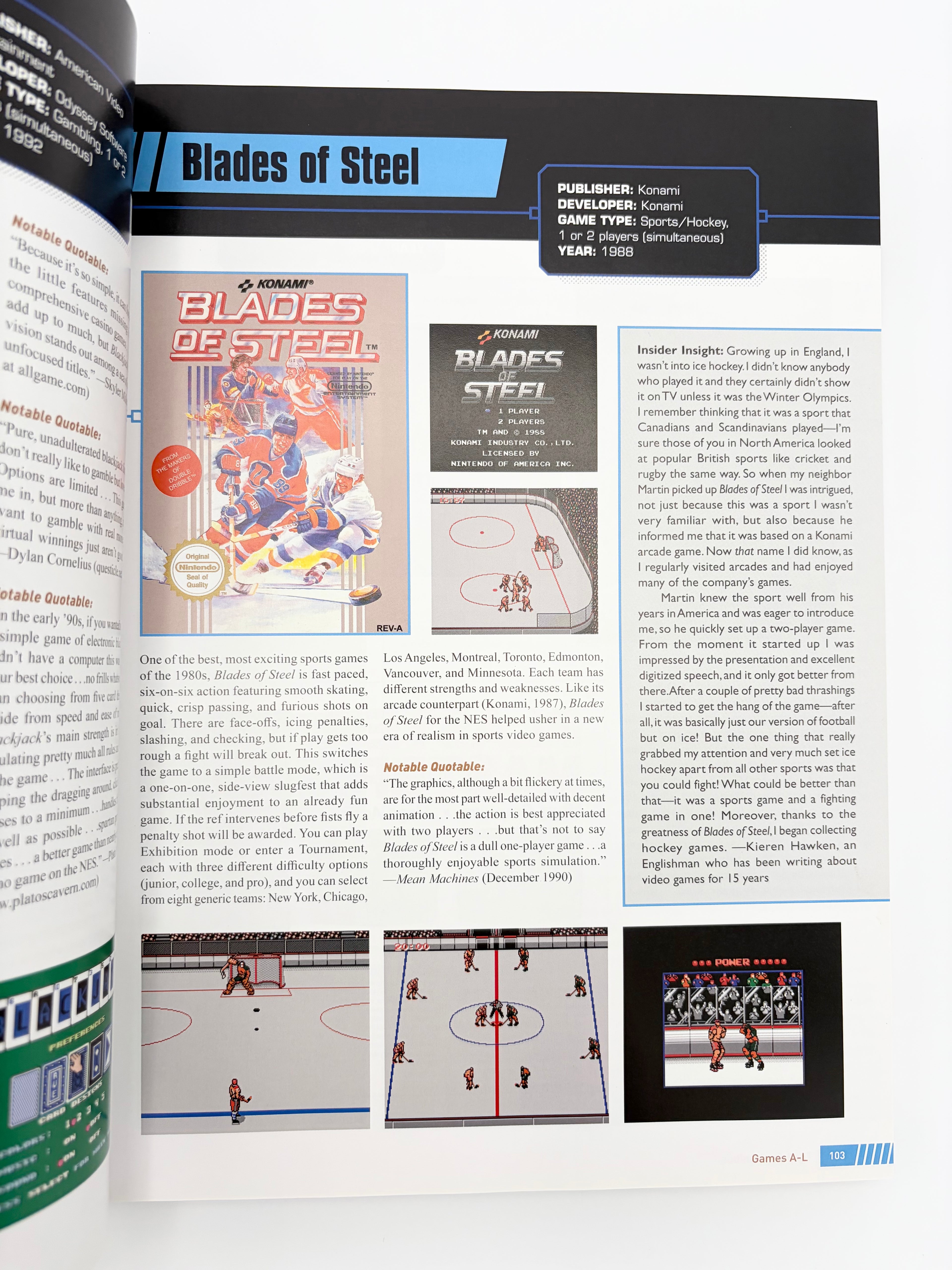 The NES Omnibus: The Nintendo Entertainment System & Its Games - Volume 1 A-L by Brett Weiss (Signed)