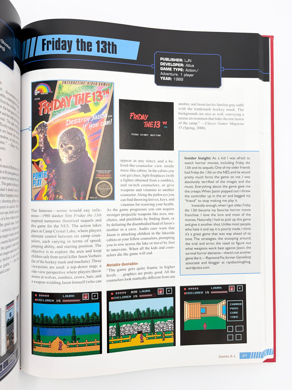 The NES Omnibus: The Nintendo Entertainment System & Its Games - Volume 1 A-L by Brett Weiss (Signed)