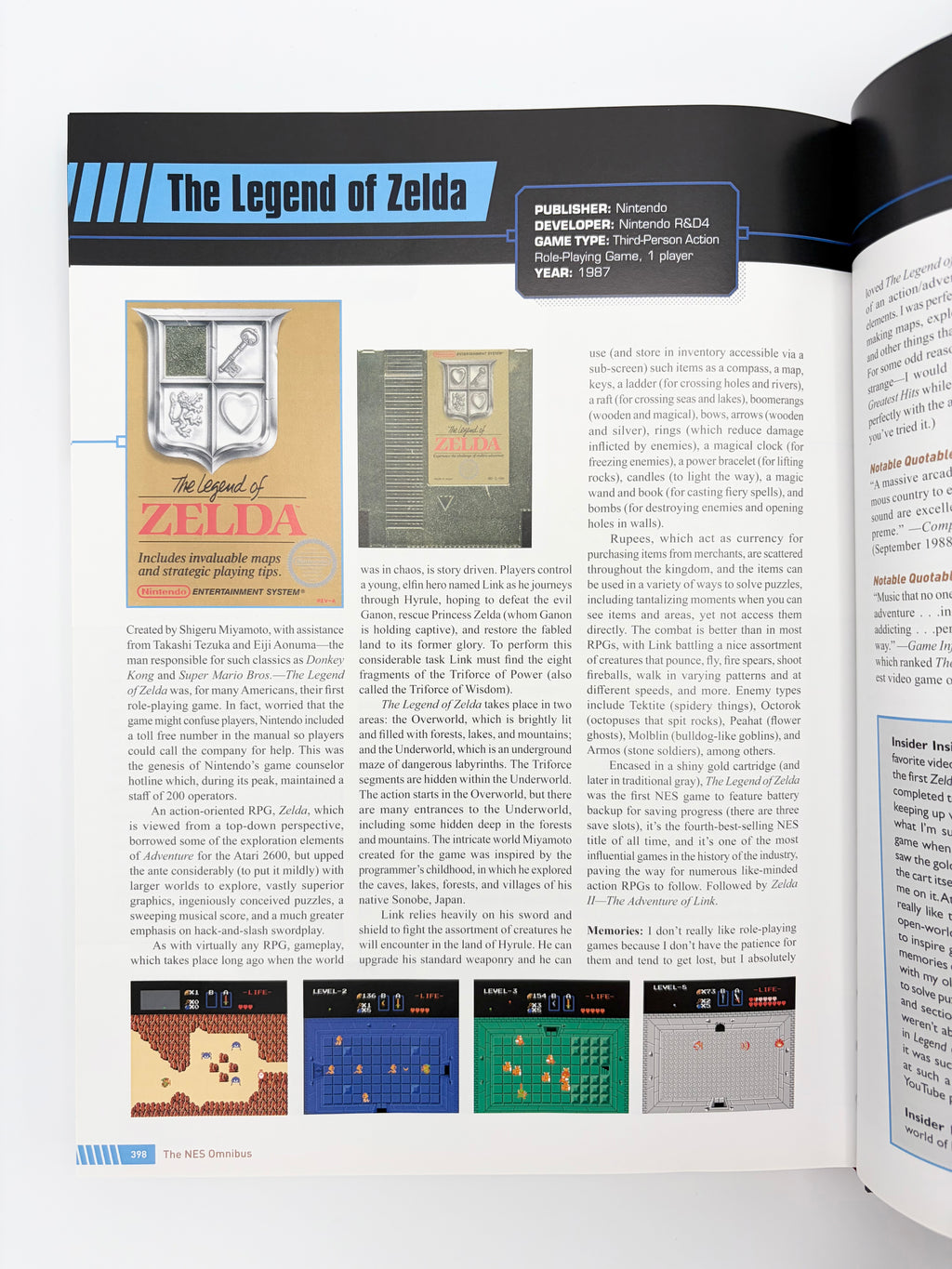 The NES Omnibus: The Nintendo Entertainment System & Its Games - Volume 1 A-L by Brett Weiss (Signed)