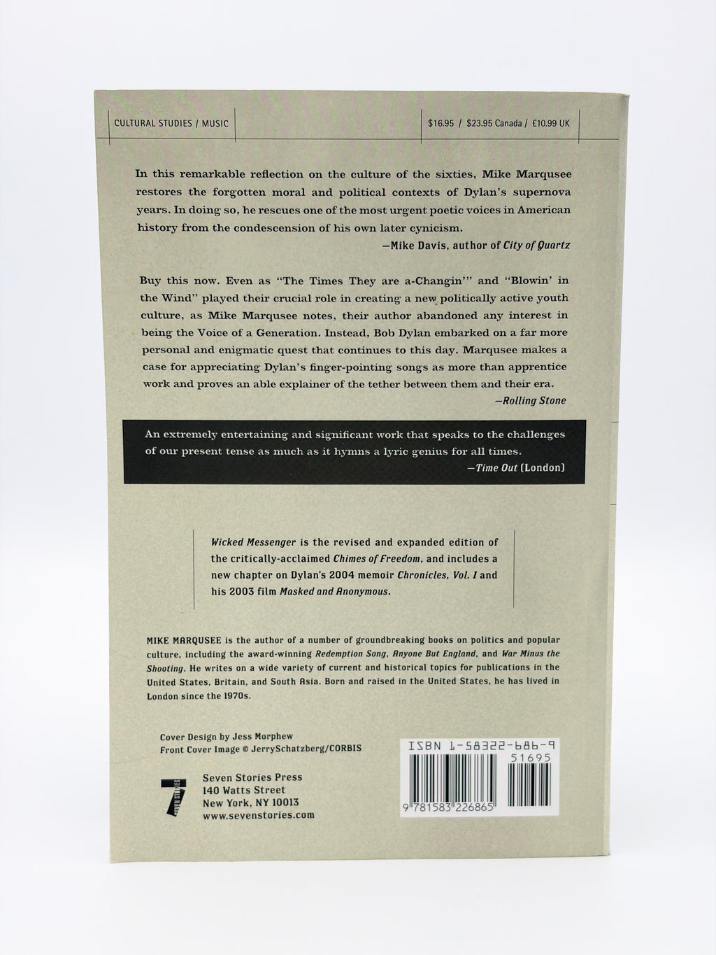 Wicked Messenger - Bob Dylan and the 1960s by Mike Marqusee